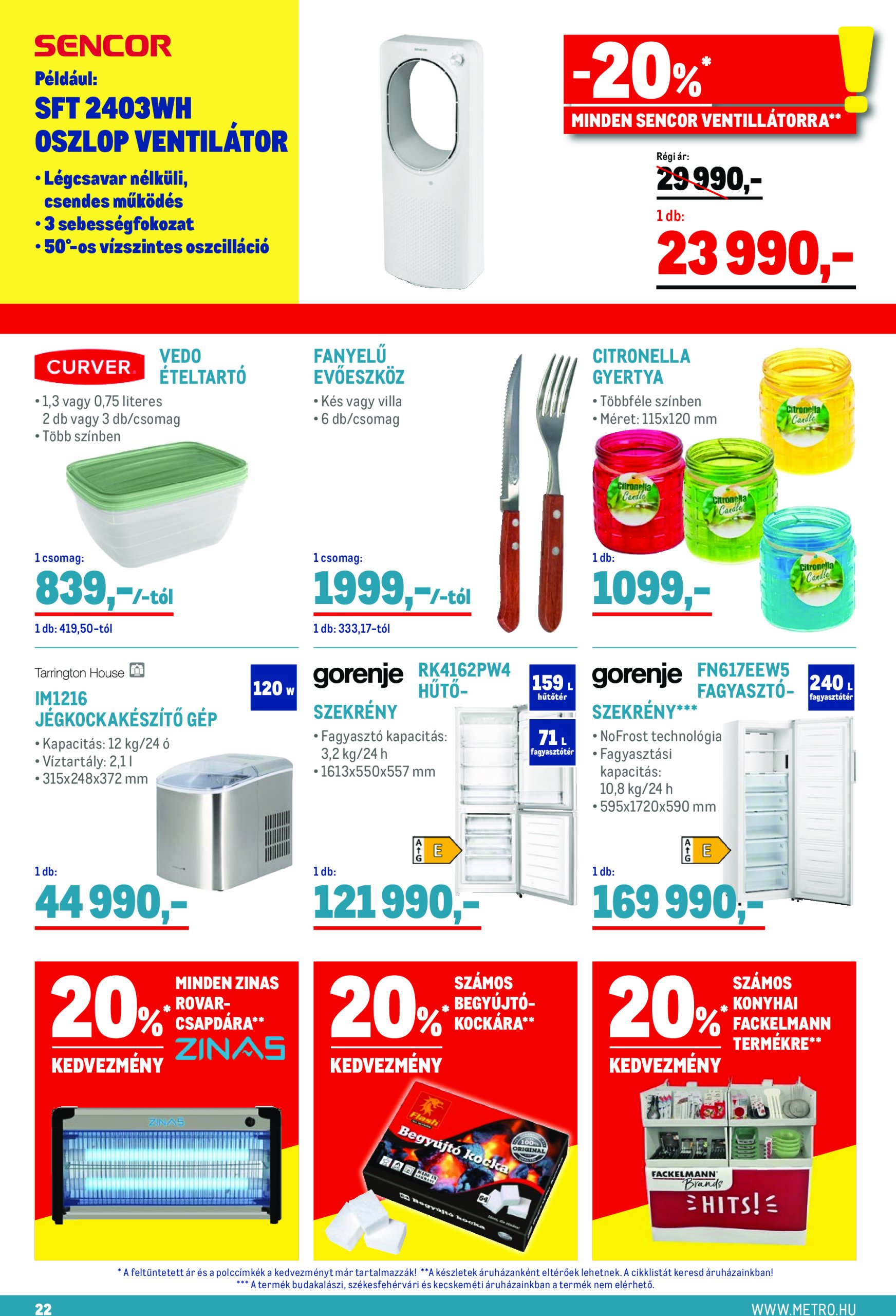 metro - Metro - Grillfeszt akciós újság, érvényes 07.01. - 07.31. - page: 22
