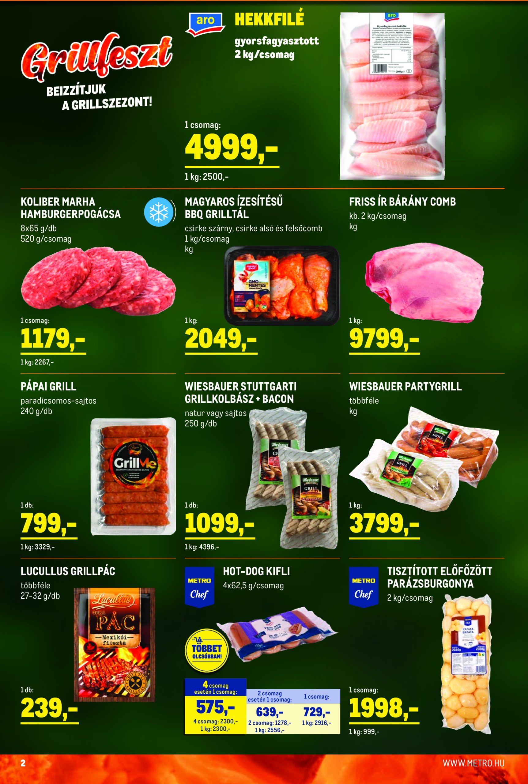 metro - Metro - Grillfeszt akciós újság, érvényes 07.01. - 07.31. - page: 2