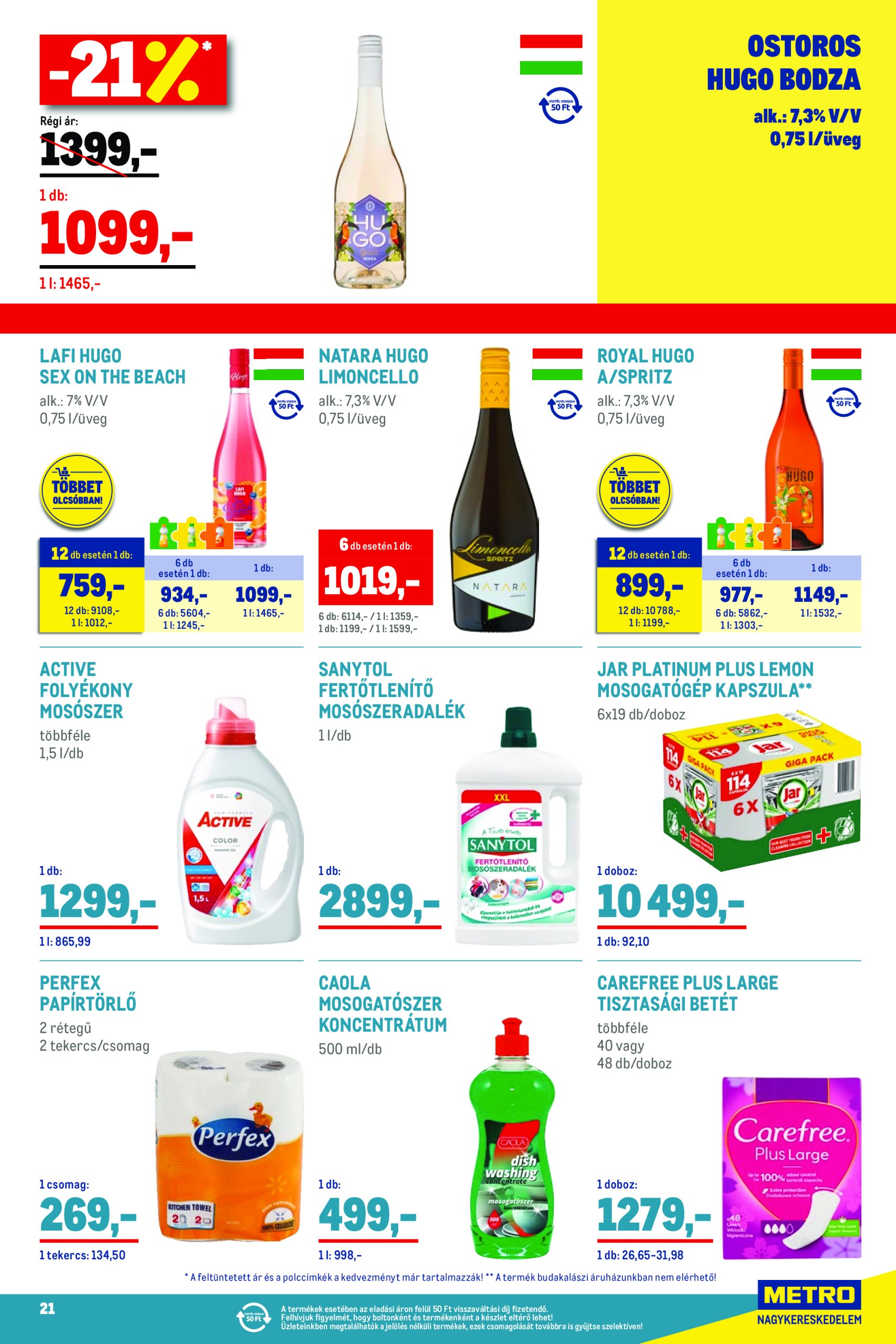 metro - Metro - Grillfeszt akciós újság, érvényes 07.01. - 07.31. - page: 21