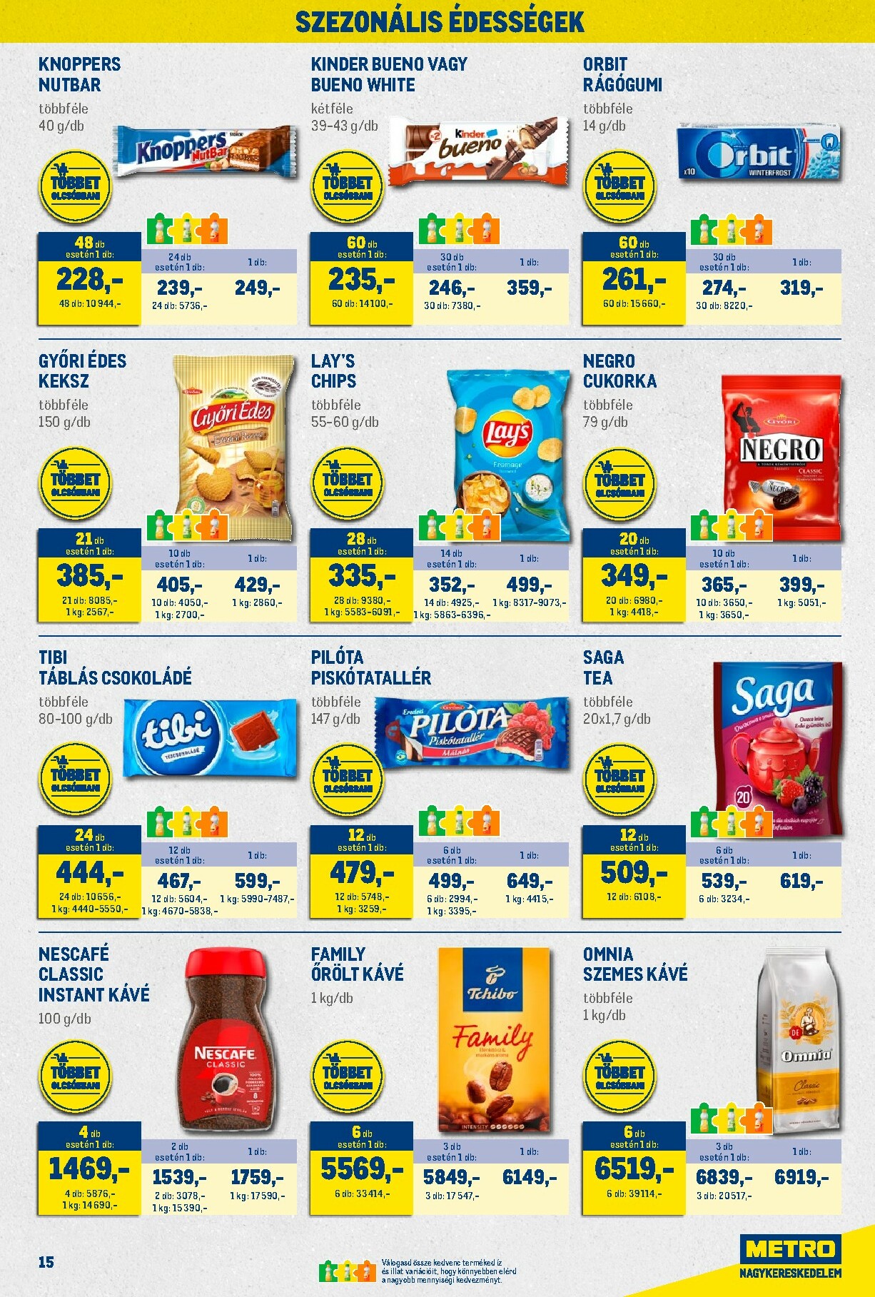 metro - Metro - Nagy Ajánlatok Kiskereskedőknek akciós újság, érvényes 11.02. - 11.30. - page: 15