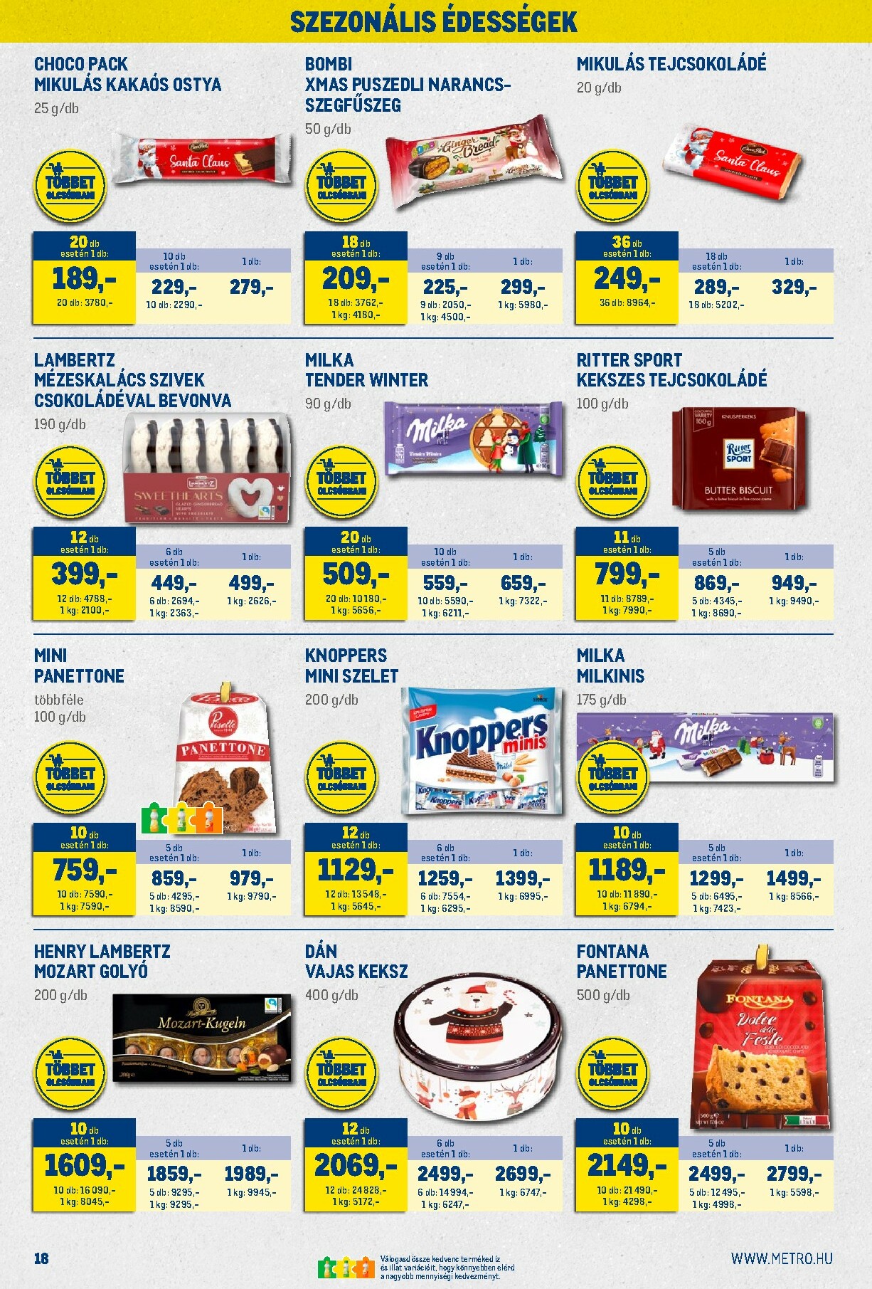 metro - Metro - Nagy Ajánlatok Kiskereskedőknek akciós újság, érvényes 11.02. - 11.30. - page: 18