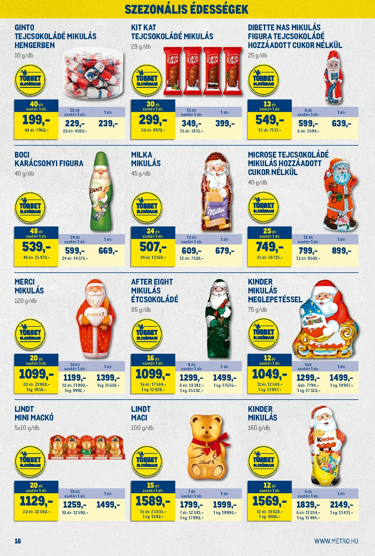 metro - Metro - Nagy Ajánlatok Kiskereskedőknek akciós újság, érvényes 11.02. - 11.30. - page: 16