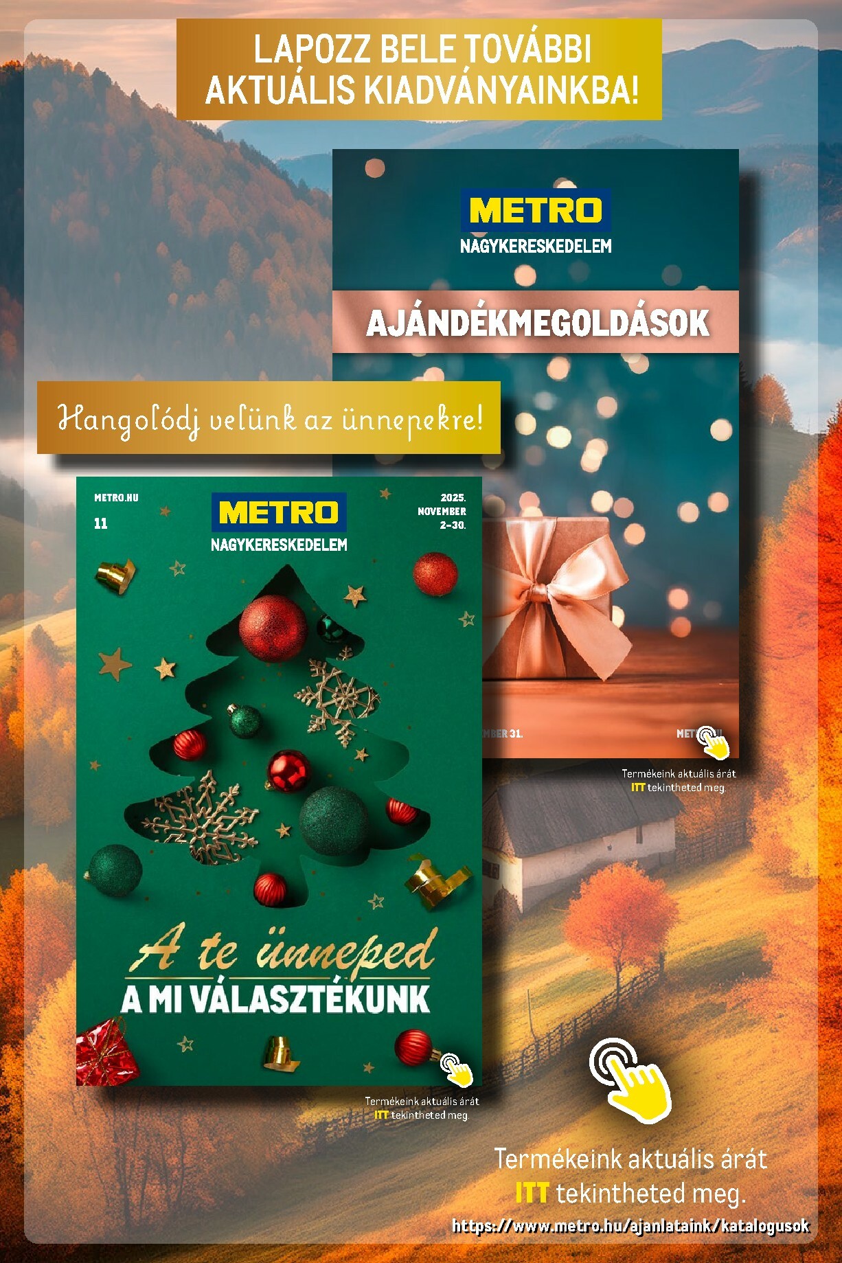 metro - Metro - Ünnepi Italok katalógus akciós újság, érvényes 11.02. - 11.30. - page: 23