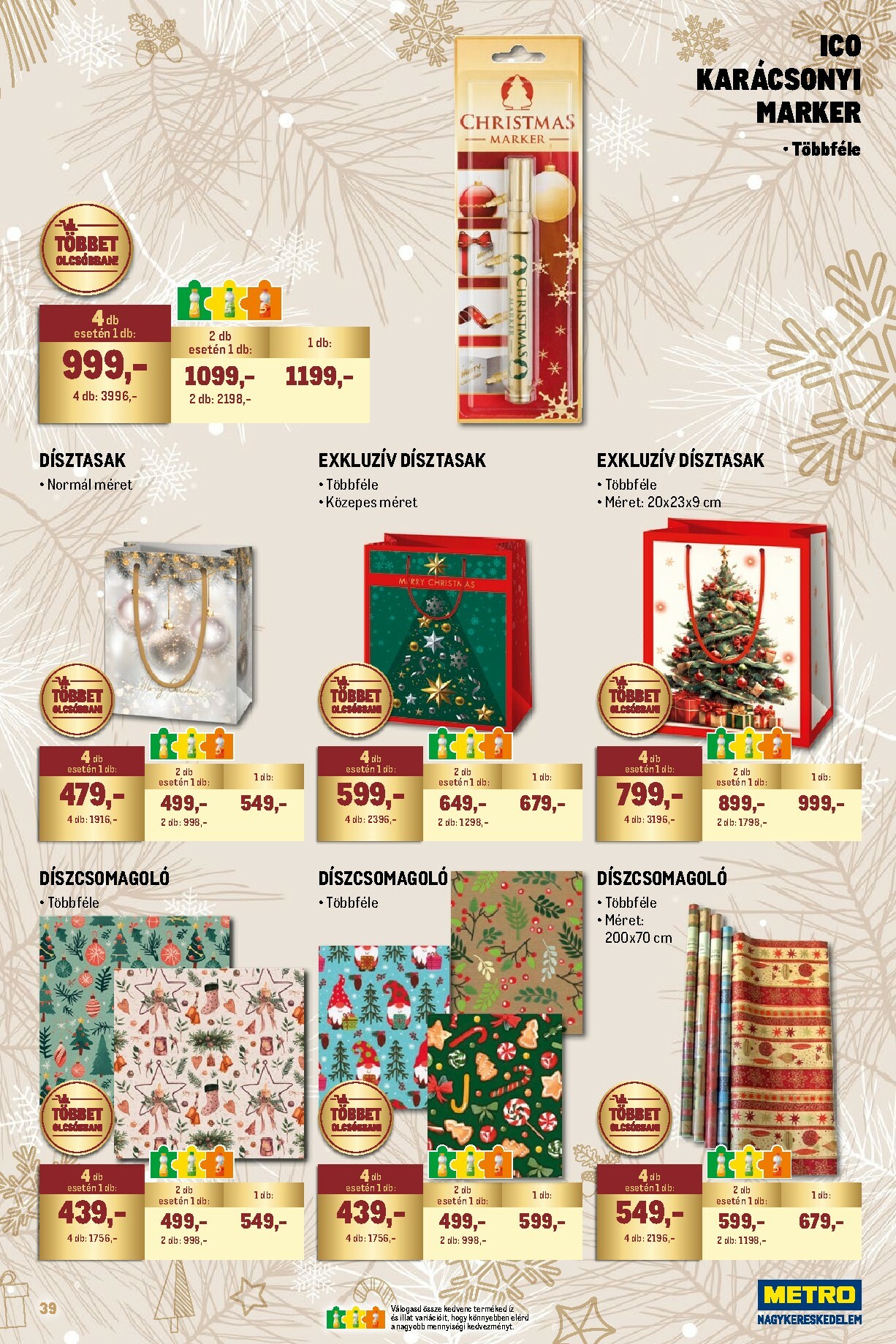 metro - Metro - Ünnepi katalógus akciós újság, érvényes 11.02. - 11.30. - page: 39