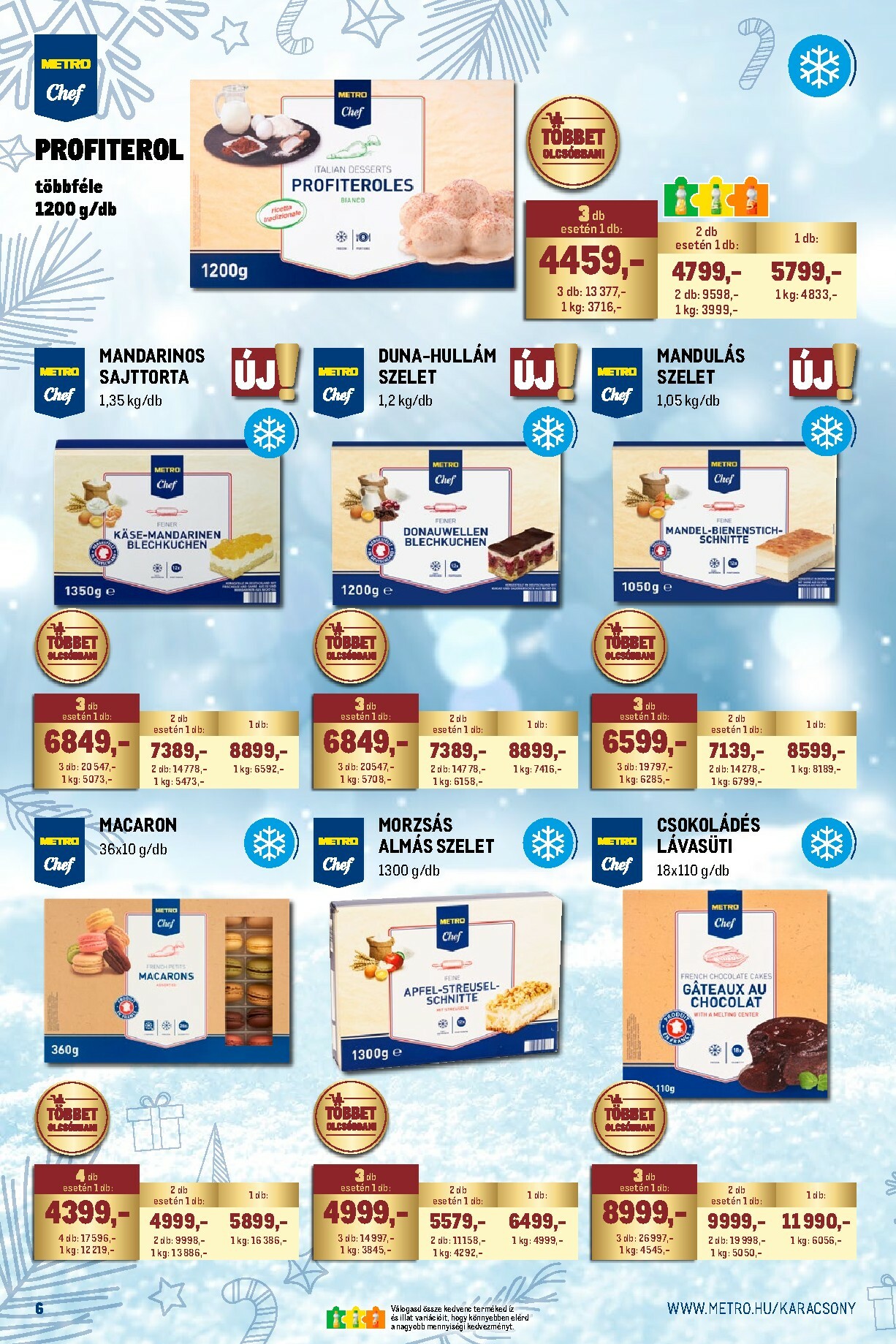 metro - Metro - Ünnepi katalógus akciós újság, érvényes 11.02. - 11.30. - page: 6