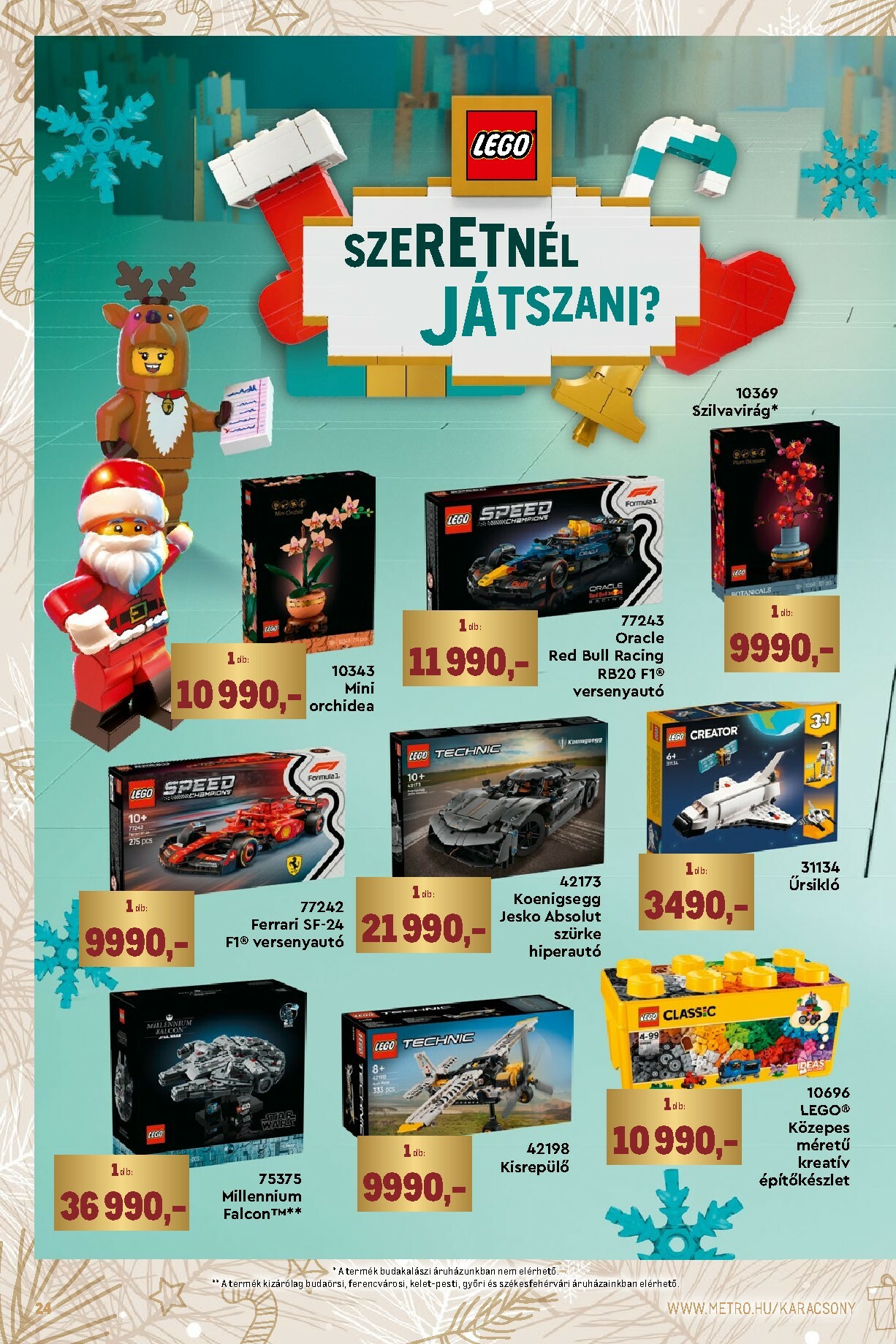 metro - Metro - Ünnepi katalógus akciós újság, érvényes 11.02. - 11.30. - page: 24