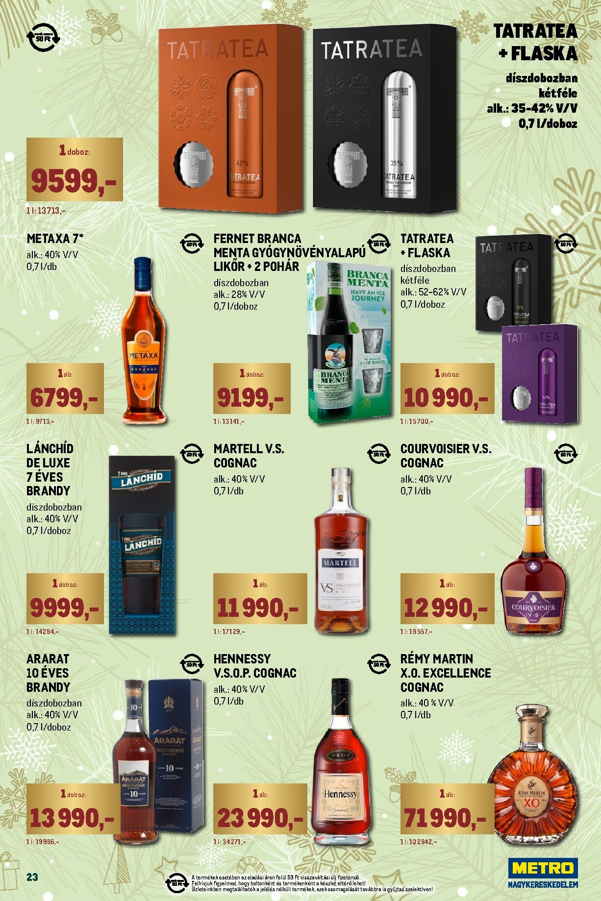 metro - Metro - Ünnepi katalógus akciós újság, érvényes 11.02. - 11.30. - page: 23