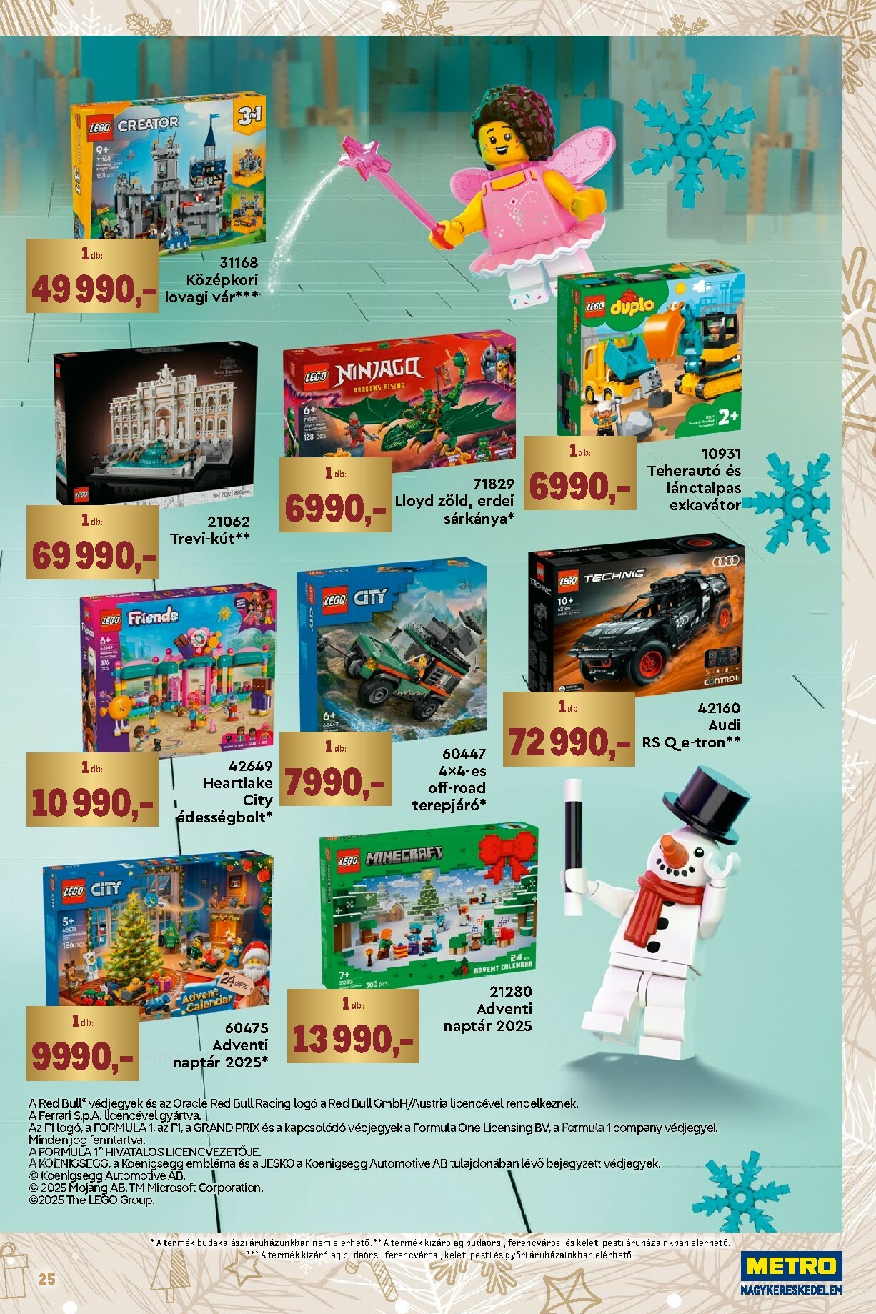 metro - Metro - Ünnepi katalógus akciós újság, érvényes 11.02. - 11.30. - page: 25