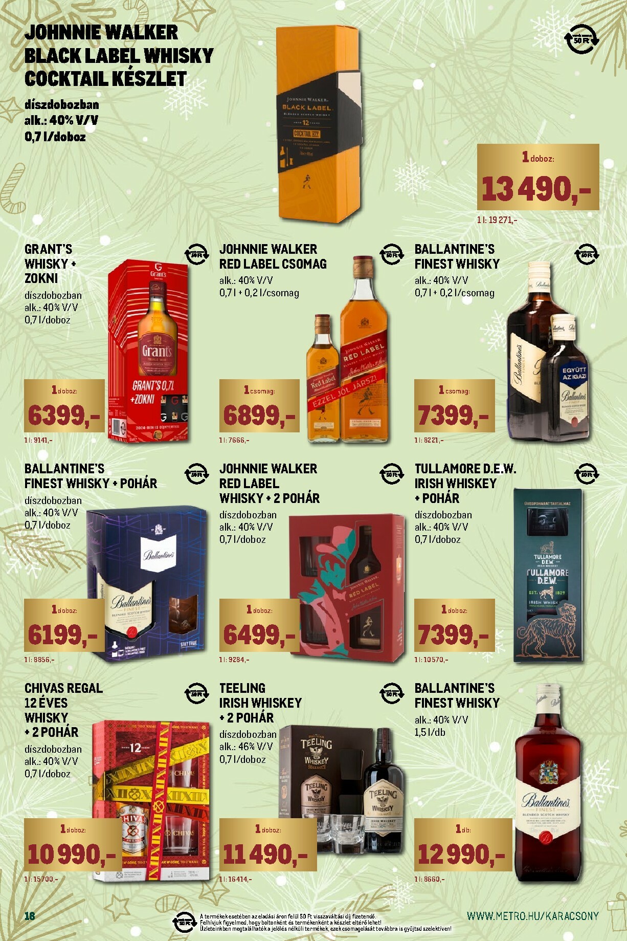 metro - Metro - Ünnepi katalógus akciós újság, érvényes 11.02. - 11.30. - page: 18