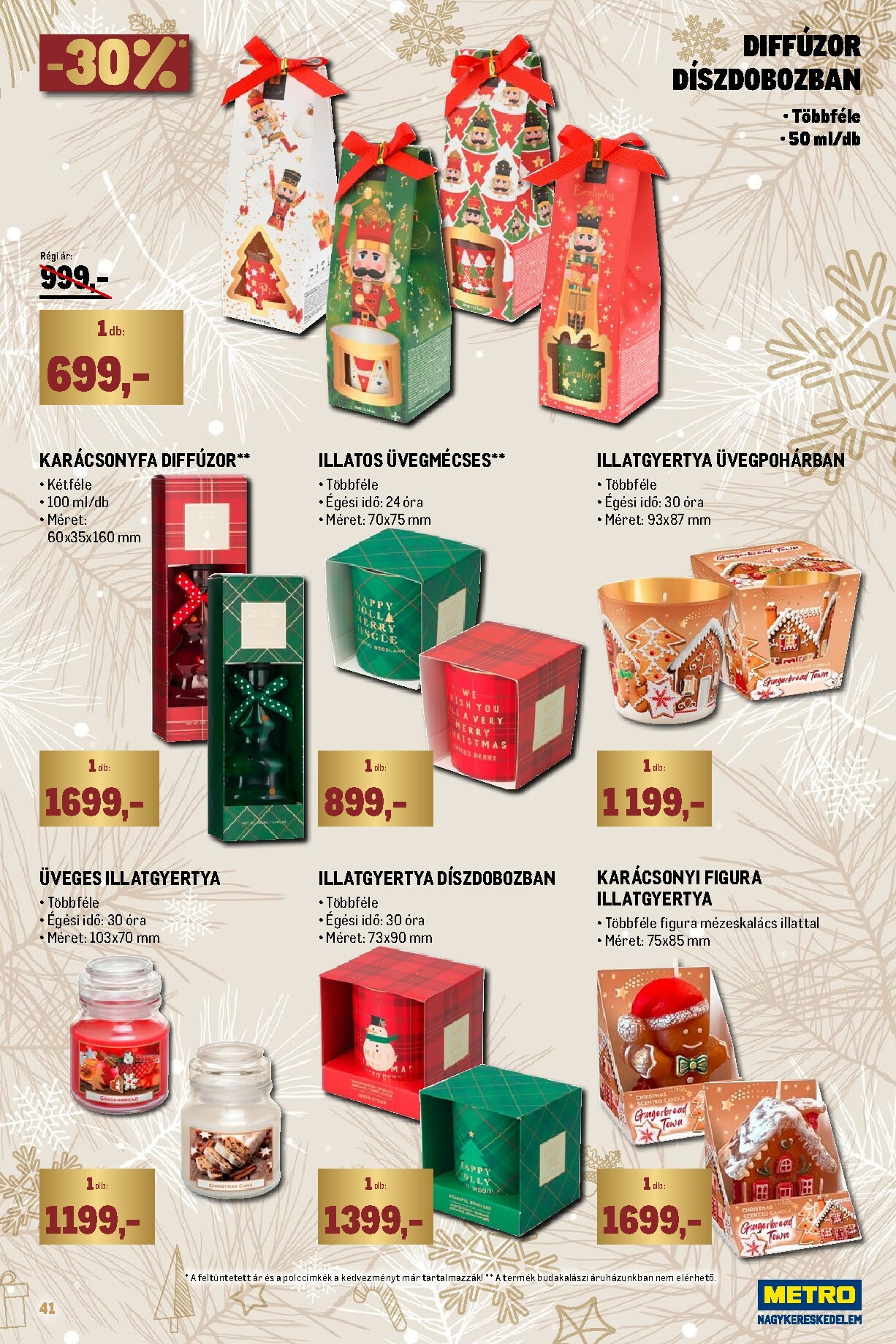 metro - Metro - Ünnepi katalógus akciós újság, érvényes 11.02. - 11.30. - page: 41