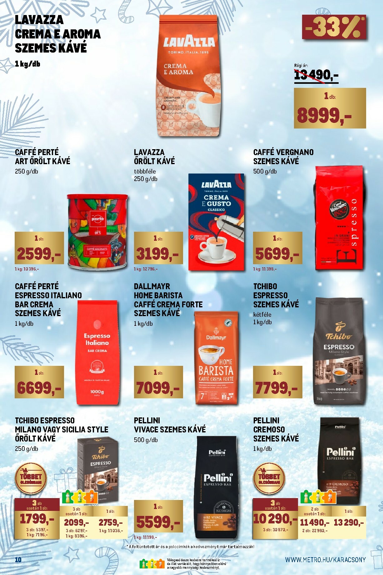 metro - Metro - Ünnepi katalógus akciós újság, érvényes 11.02. - 11.30. - page: 10