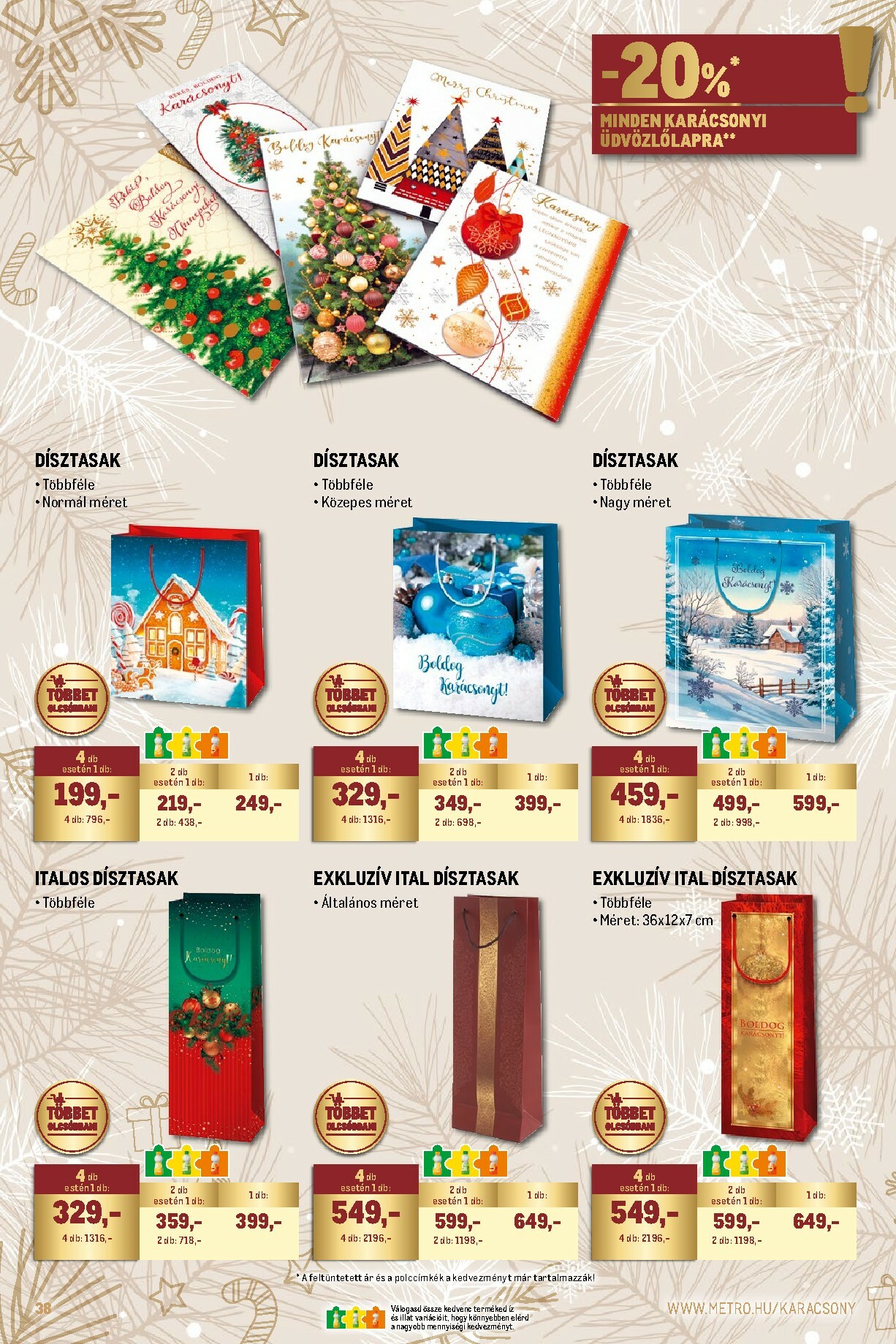 metro - Metro - Ünnepi katalógus akciós újság, érvényes 11.02. - 11.30. - page: 38