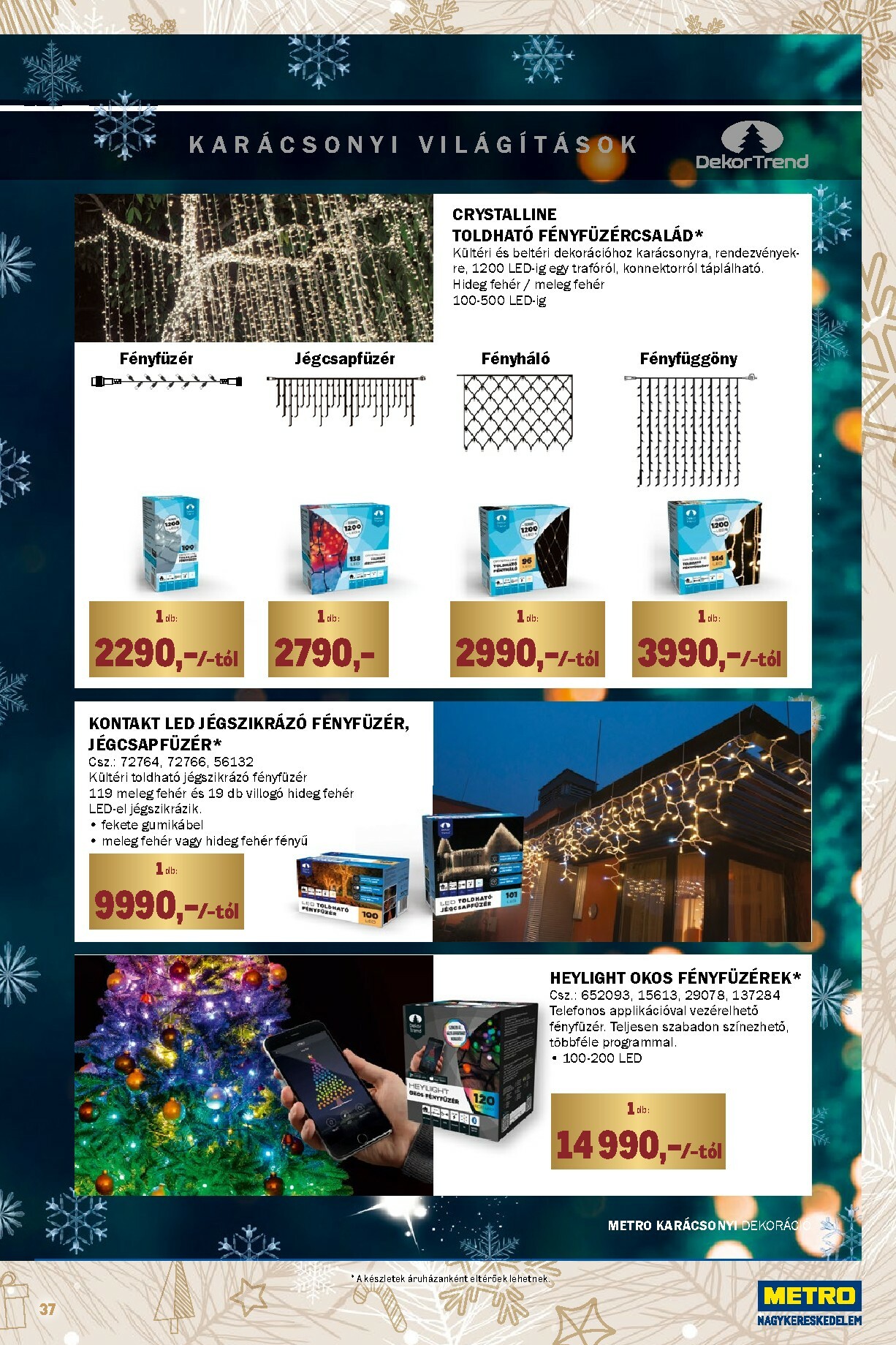 metro - Metro - Ünnepi katalógus akciós újság, érvényes 11.02. - 11.30. - page: 37