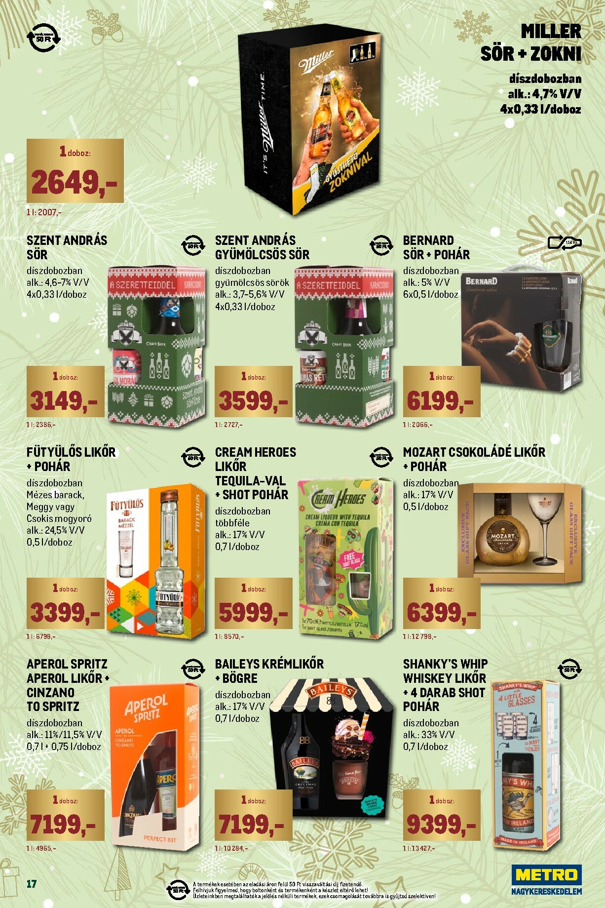 metro - Metro - Ünnepi katalógus akciós újság, érvényes 11.02. - 11.30. - page: 17