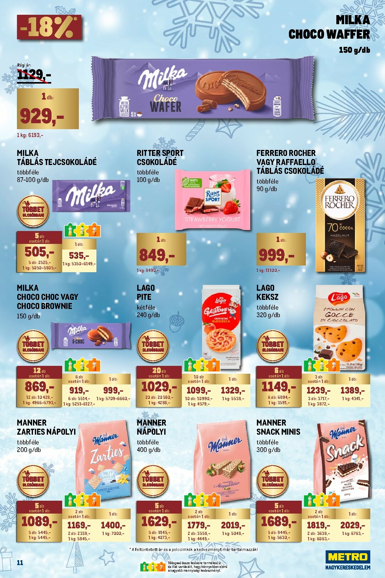 metro - Metro - Ünnepi katalógus akciós újság, érvényes 11.02. - 11.30. - page: 11
