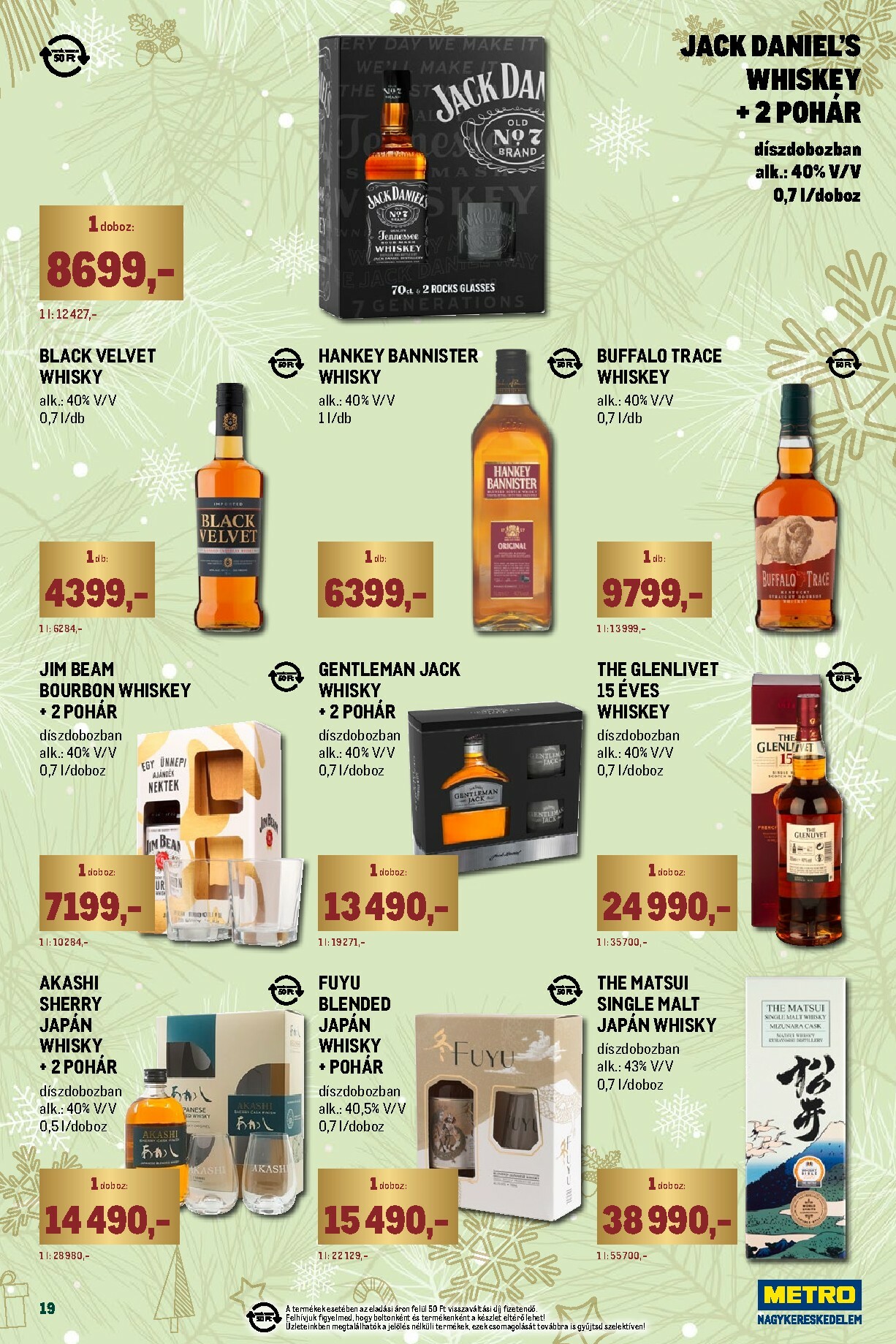 metro - Metro - Ünnepi katalógus akciós újság, érvényes 11.02. - 11.30. - page: 19