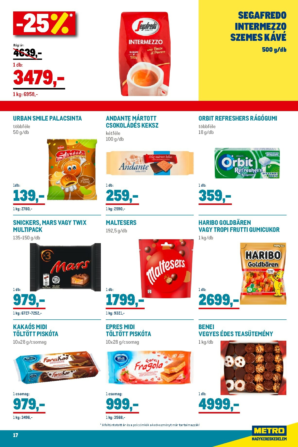 metro - Metro - Élelmiszer és Szezonális katalógus! akciós újság, érvényes 11.02. - 11.30. - page: 17