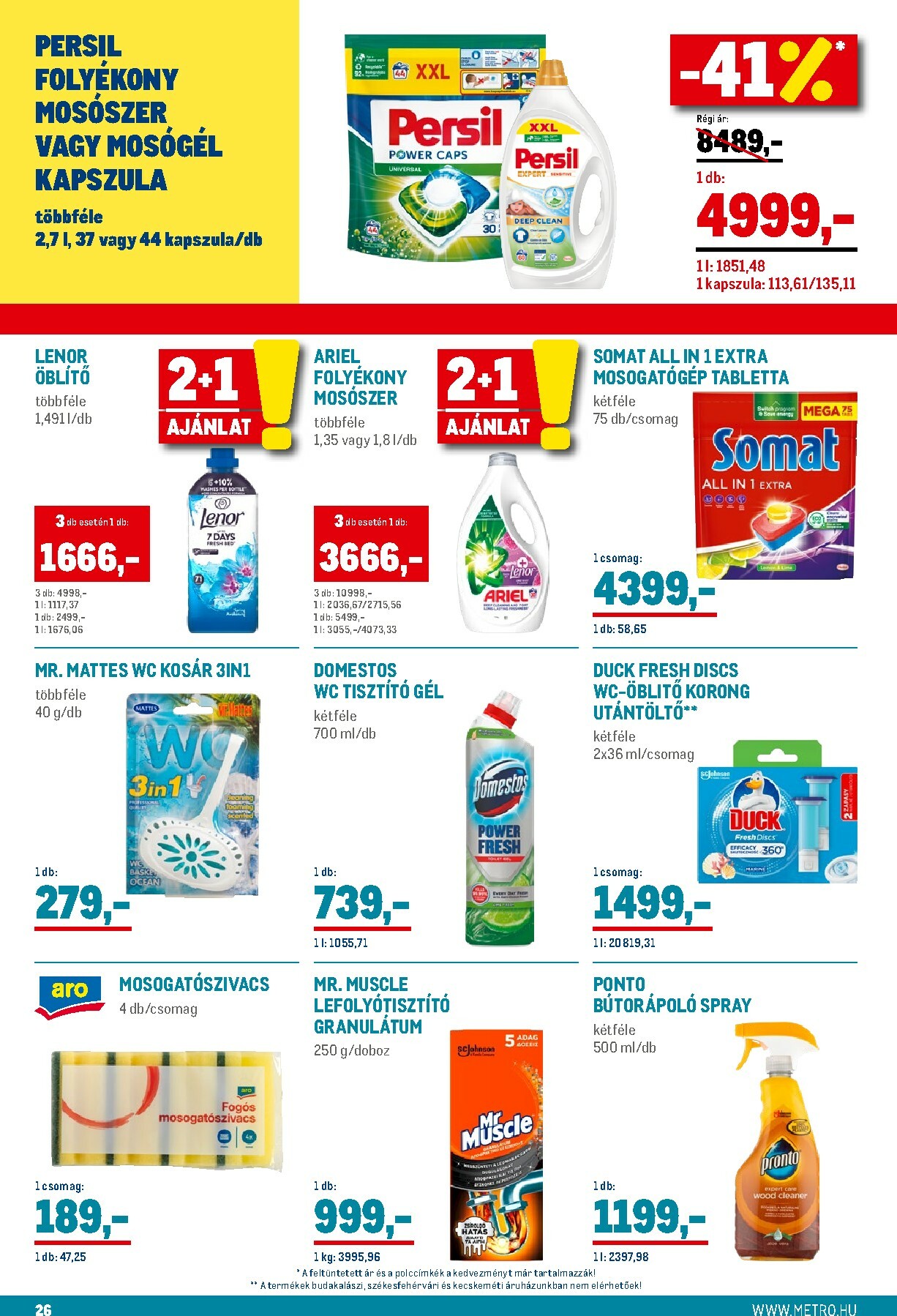 metro - Metro - Élelmiszer és Szezonális katalógus! akciós újság, érvényes 11.02. - 11.30. - page: 26