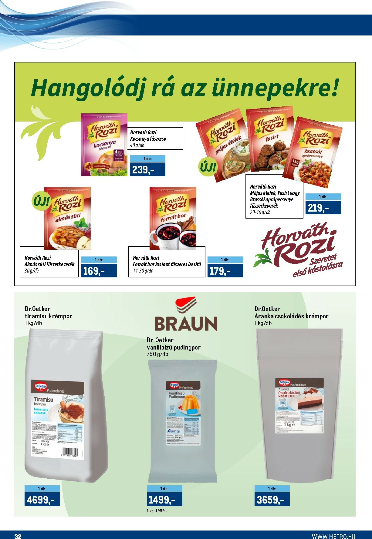 metro - Metro - Márkák katalógus akciós újság, érvényes 11.15. - 11.30. - page: 32