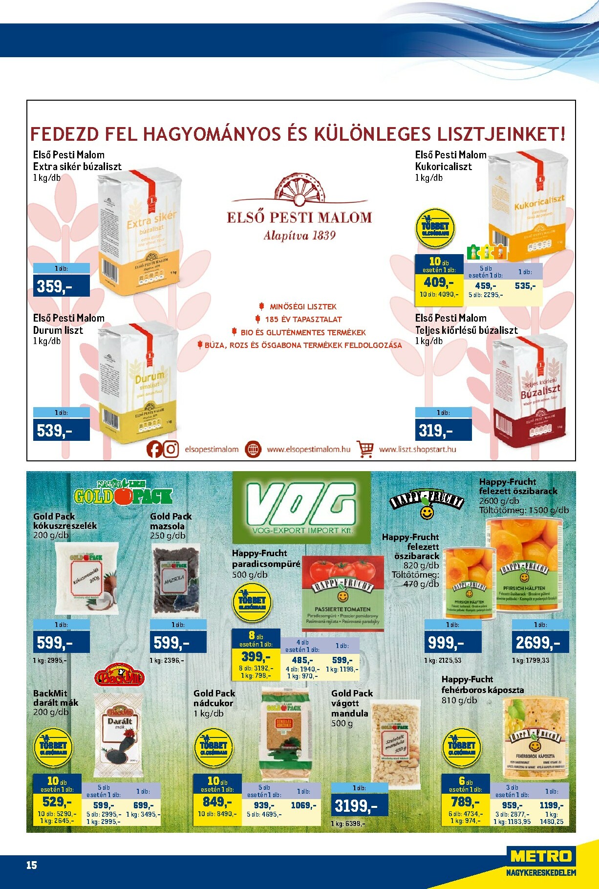 metro - Metro - Márkák akciós újság, érvényes 12.01. - 12.14. - page: 15