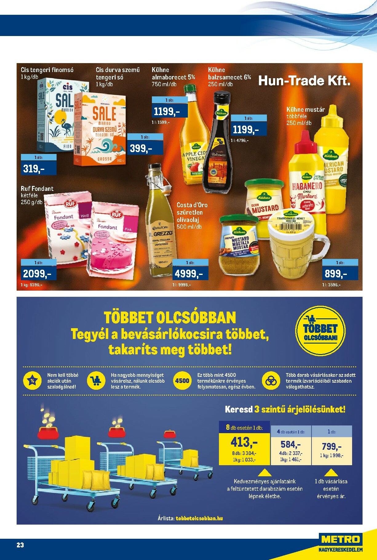 metro - Metro - Márkák akciós újság, érvényes 12.01. - 12.14. - page: 23
