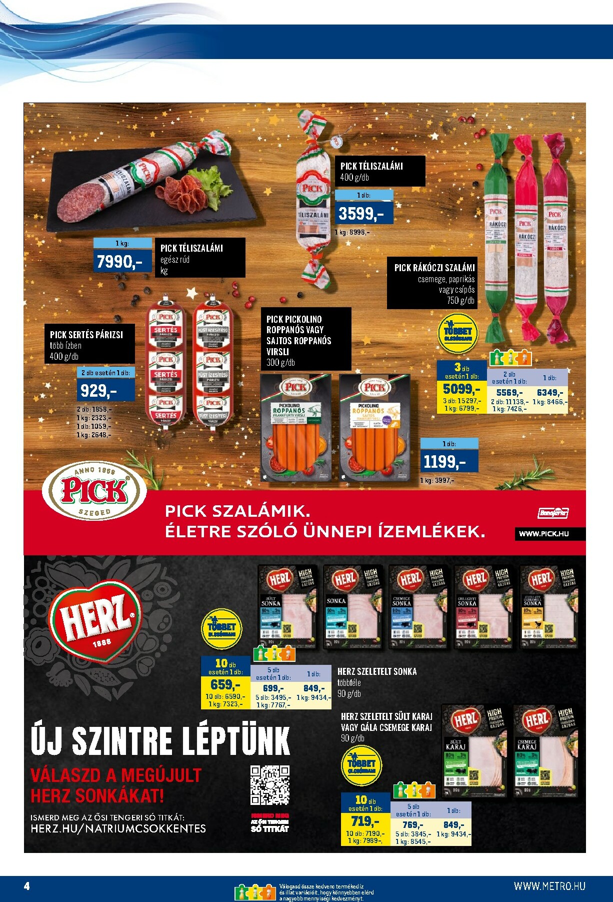 metro - Metro - Márkák akciós újság, érvényes 12.01. - 12.14. - page: 4