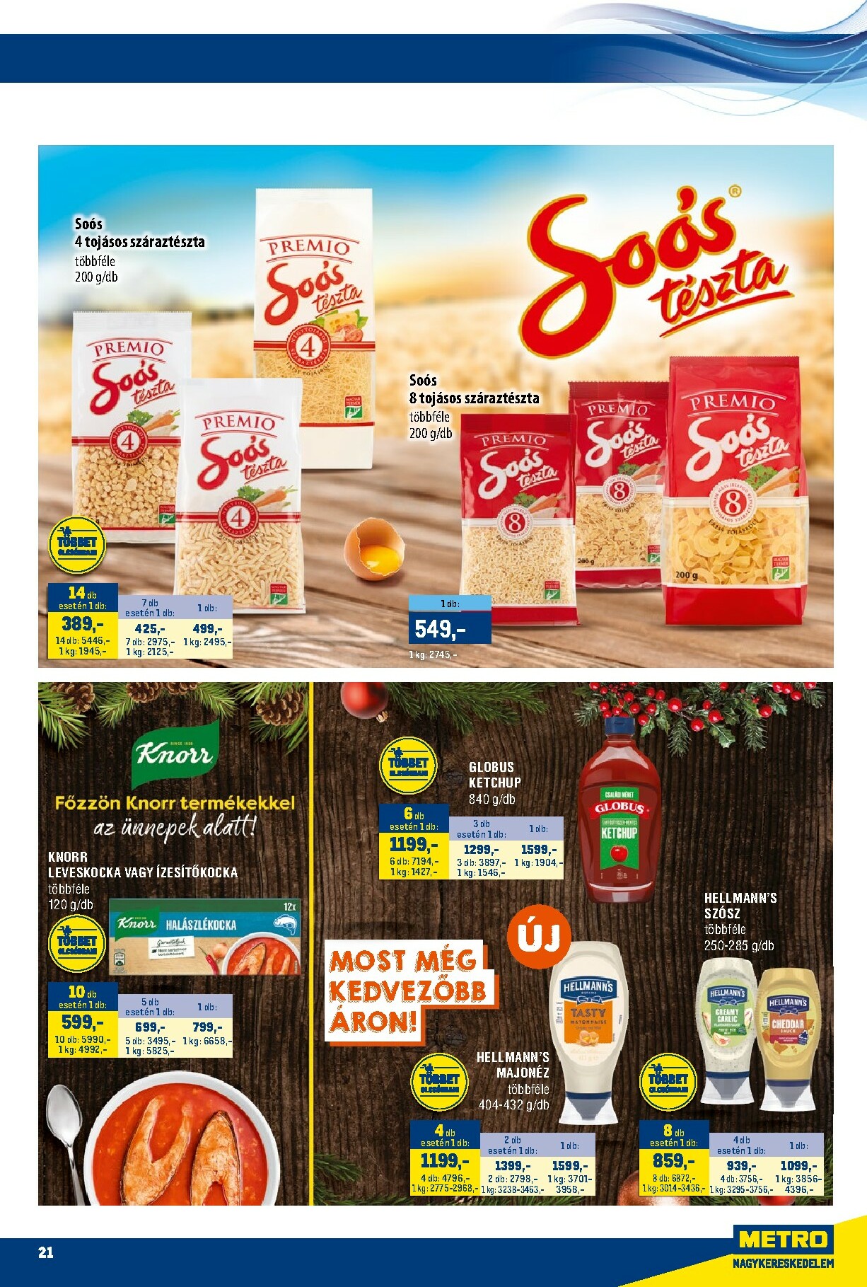 metro - Metro - Márkák akciós újság, érvényes 12.01. - 12.14. - page: 21