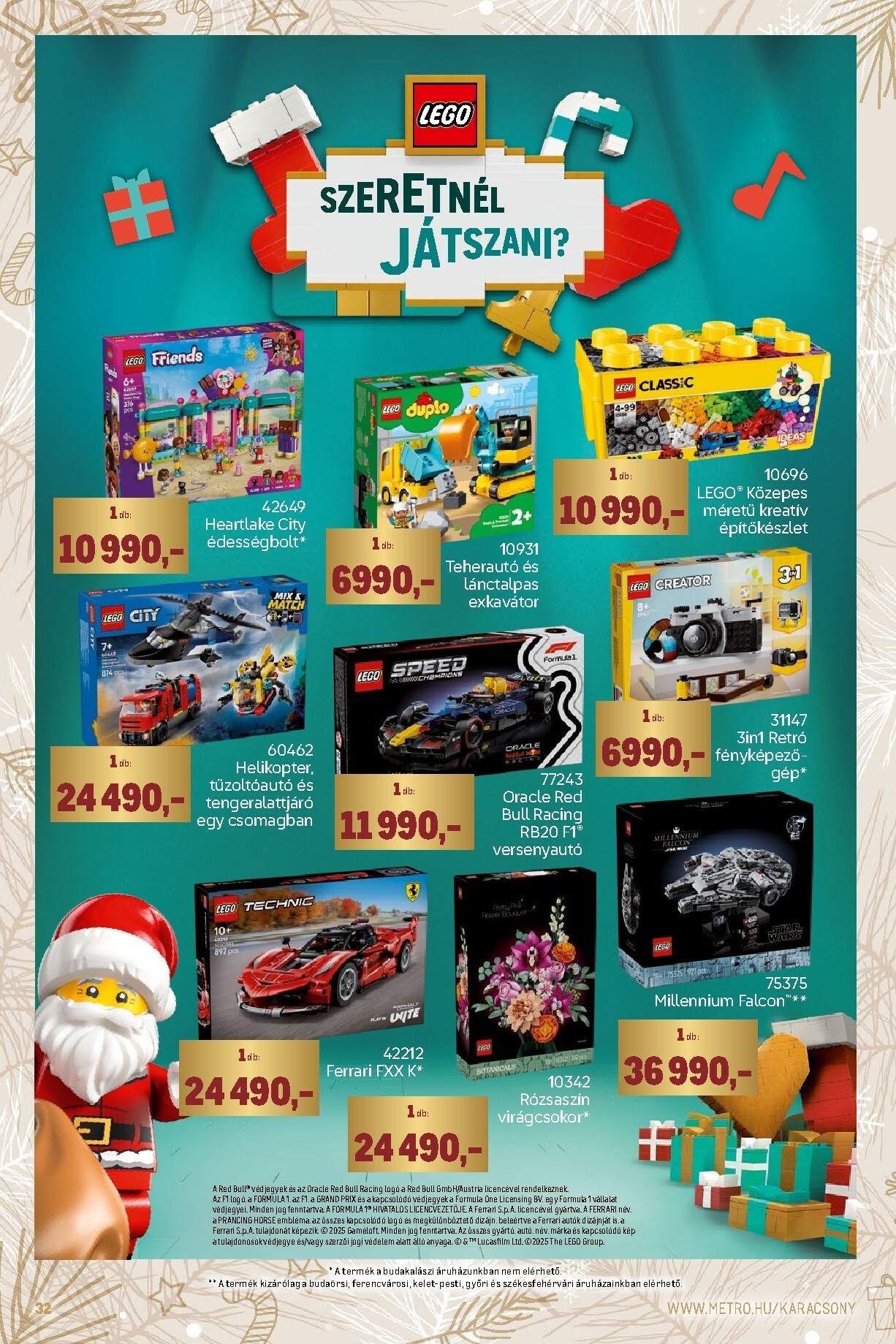 metro - Metro - Ünnepi katalógus akciós újság, érvényes 12.01. - 12.31. - page: 32