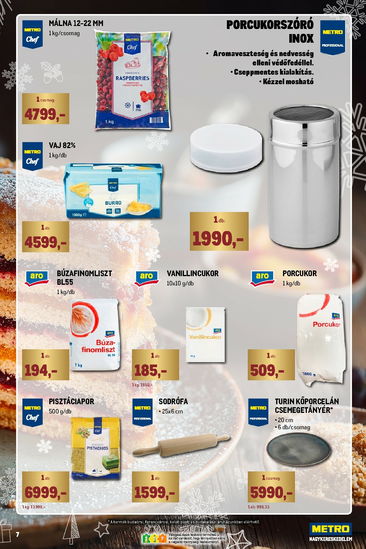 metro - Metro - Ünnepi katalógus akciós újság, érvényes 12.01. - 12.31. - page: 7