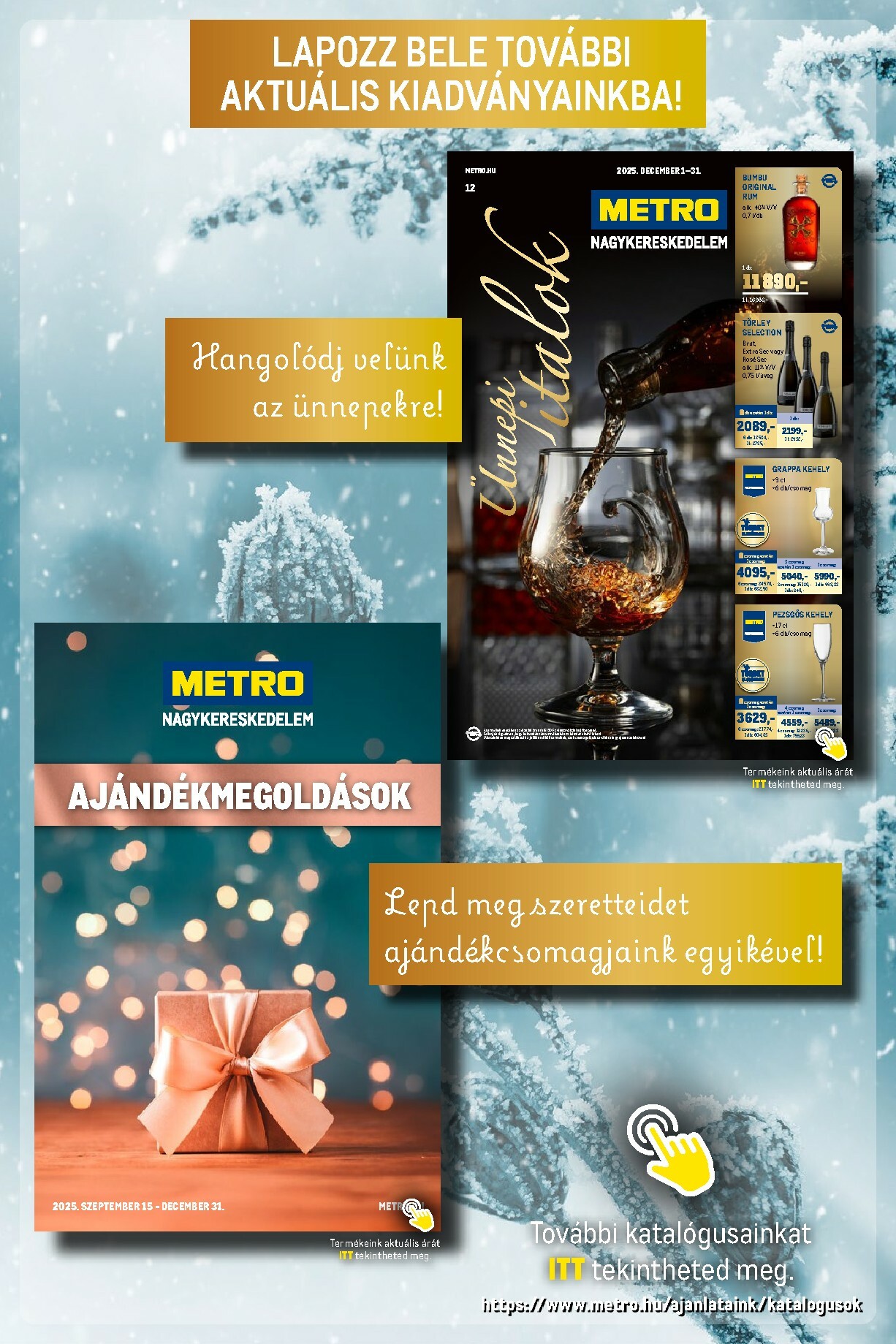 metro - Metro - Ünnepi katalógus akciós újság, érvényes 12.01. - 12.31. - page: 56