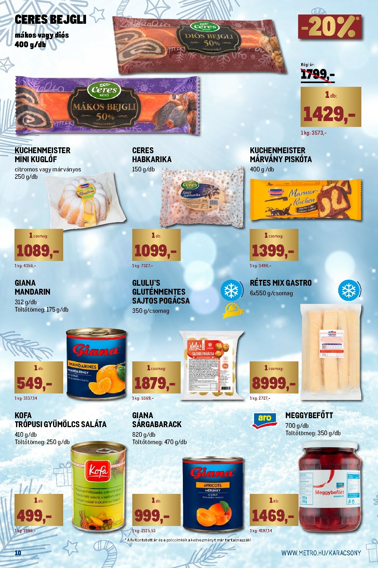 metro - Metro - Ünnepi katalógus akciós újság, érvényes 12.01. - 12.31. - page: 10