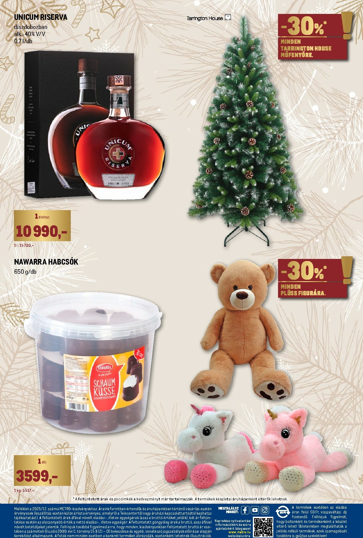 metro - Metro - Ünnepi katalógus akciós újság, érvényes 12.01. - 12.31. - page: 54