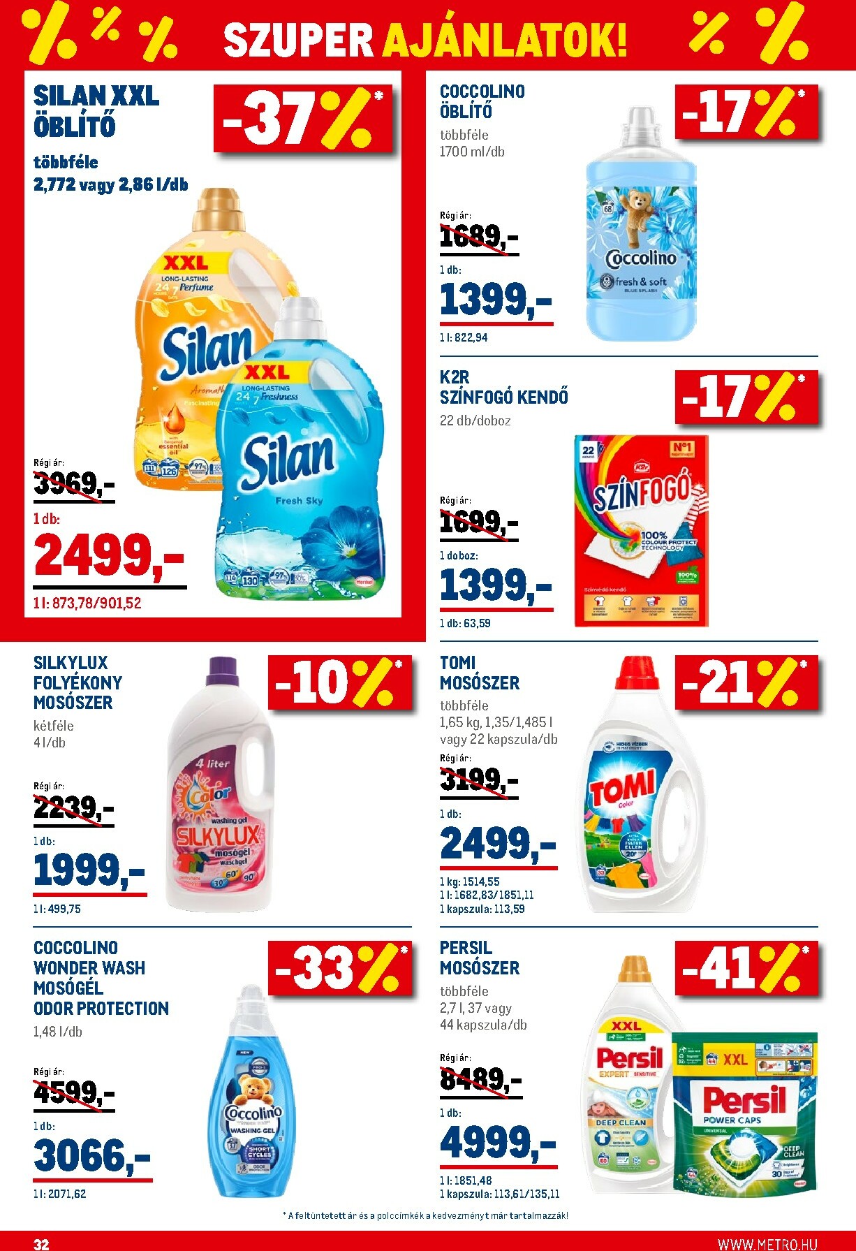 metro - Metro - Élelmiszer és Szezonális Ajánlataink Kiskereskedőknek akciós újság, érvényes 01.02. - 01.31. - page: 32