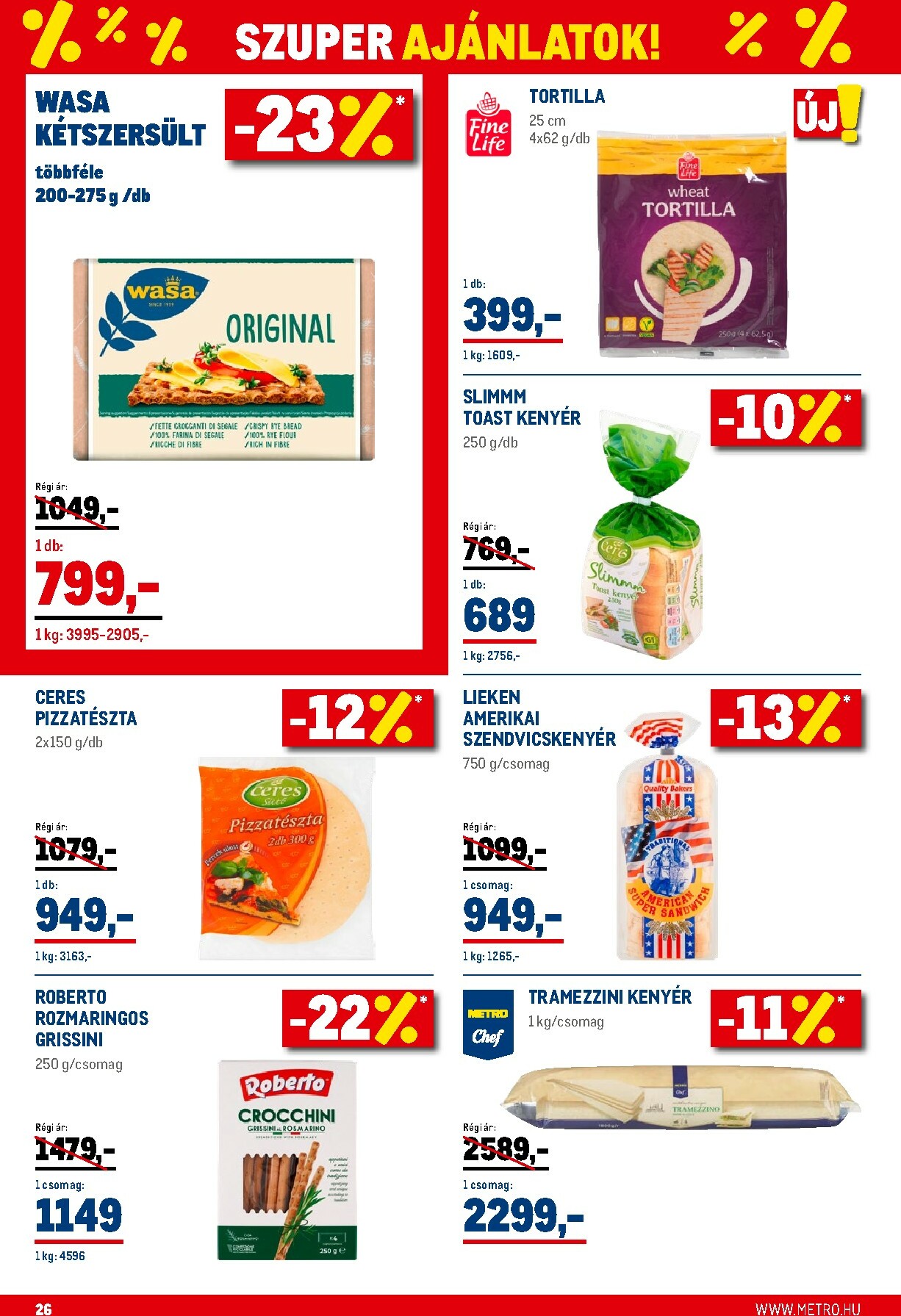 metro - Metro - Élelmiszer és Szezonális Ajánlataink Kiskereskedőknek akciós újság, érvényes 01.02. - 01.31. - page: 26