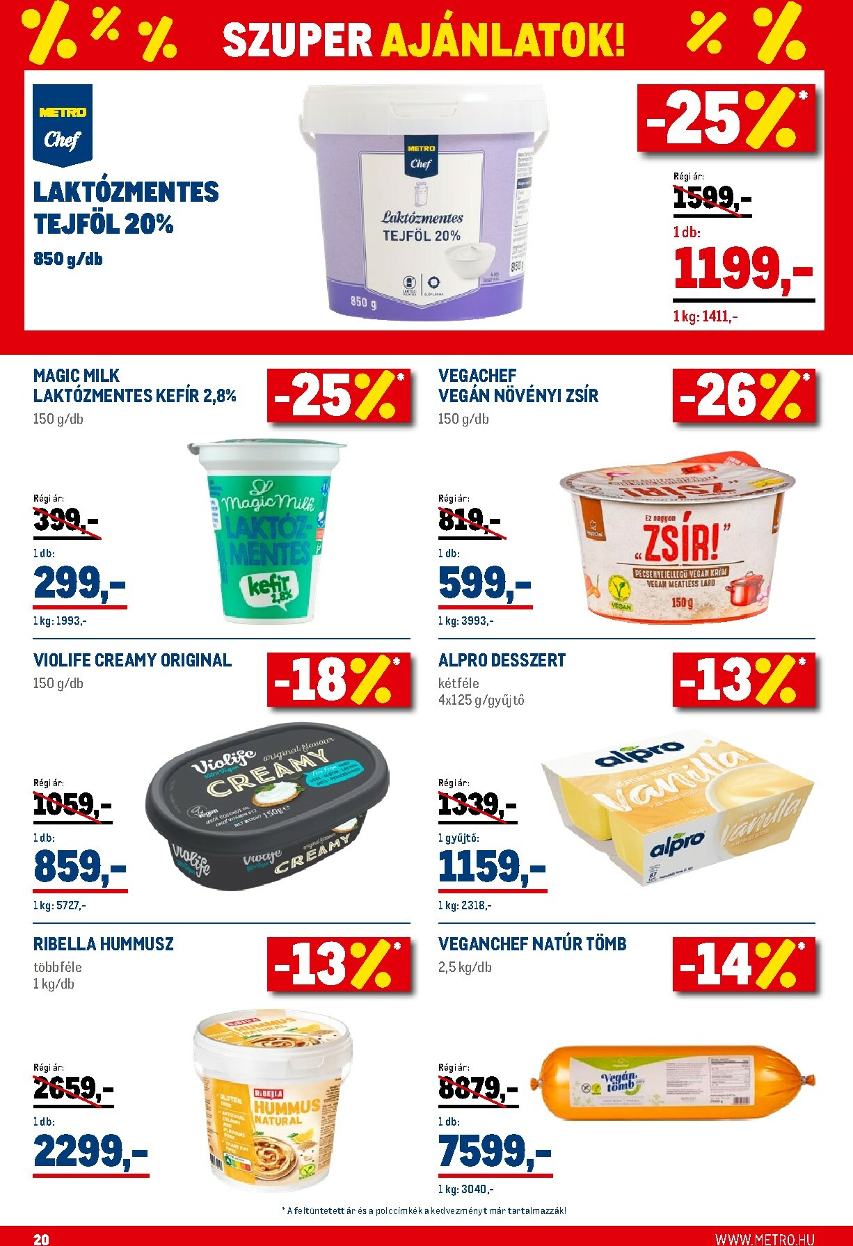metro - Metro - Élelmiszer és Szezonális Ajánlataink Kiskereskedőknek akciós újság, érvényes 01.02. - 01.31. - page: 20