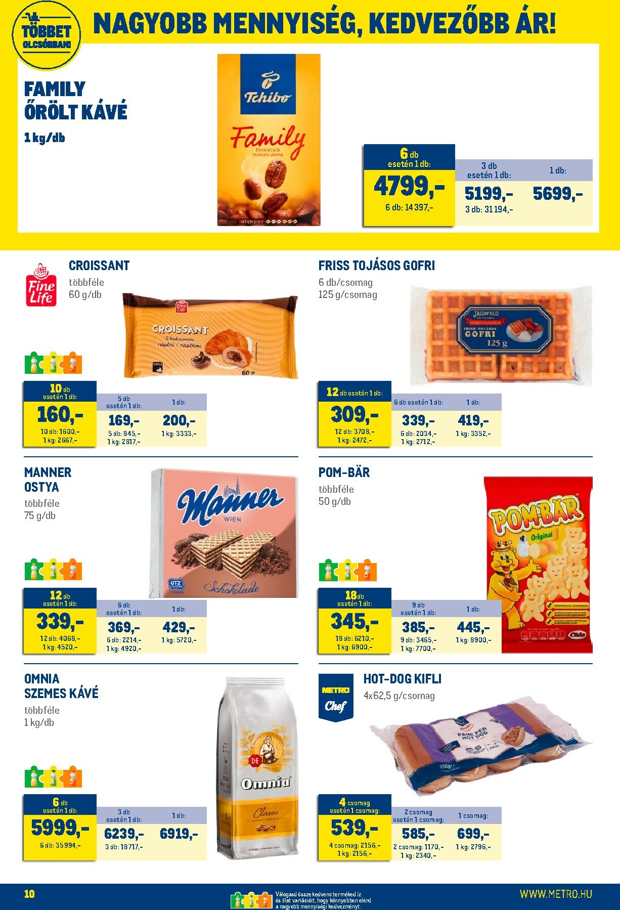 metro - Metro - Élelmiszer és Szezonális Ajánlataink Kiskereskedőknek akciós újság, érvényes 01.02. - 01.31. - page: 10