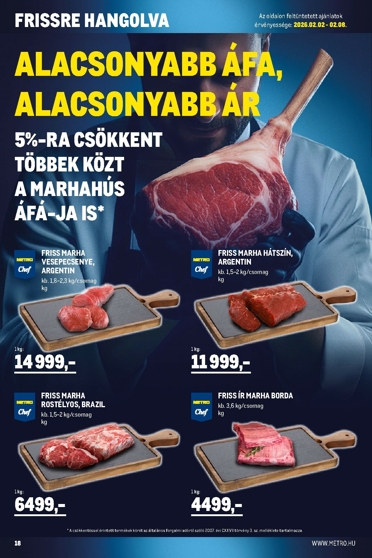 metro - Metro akciós újság, érvényes 2026.02.01. - 2026.02.28. - page: 18