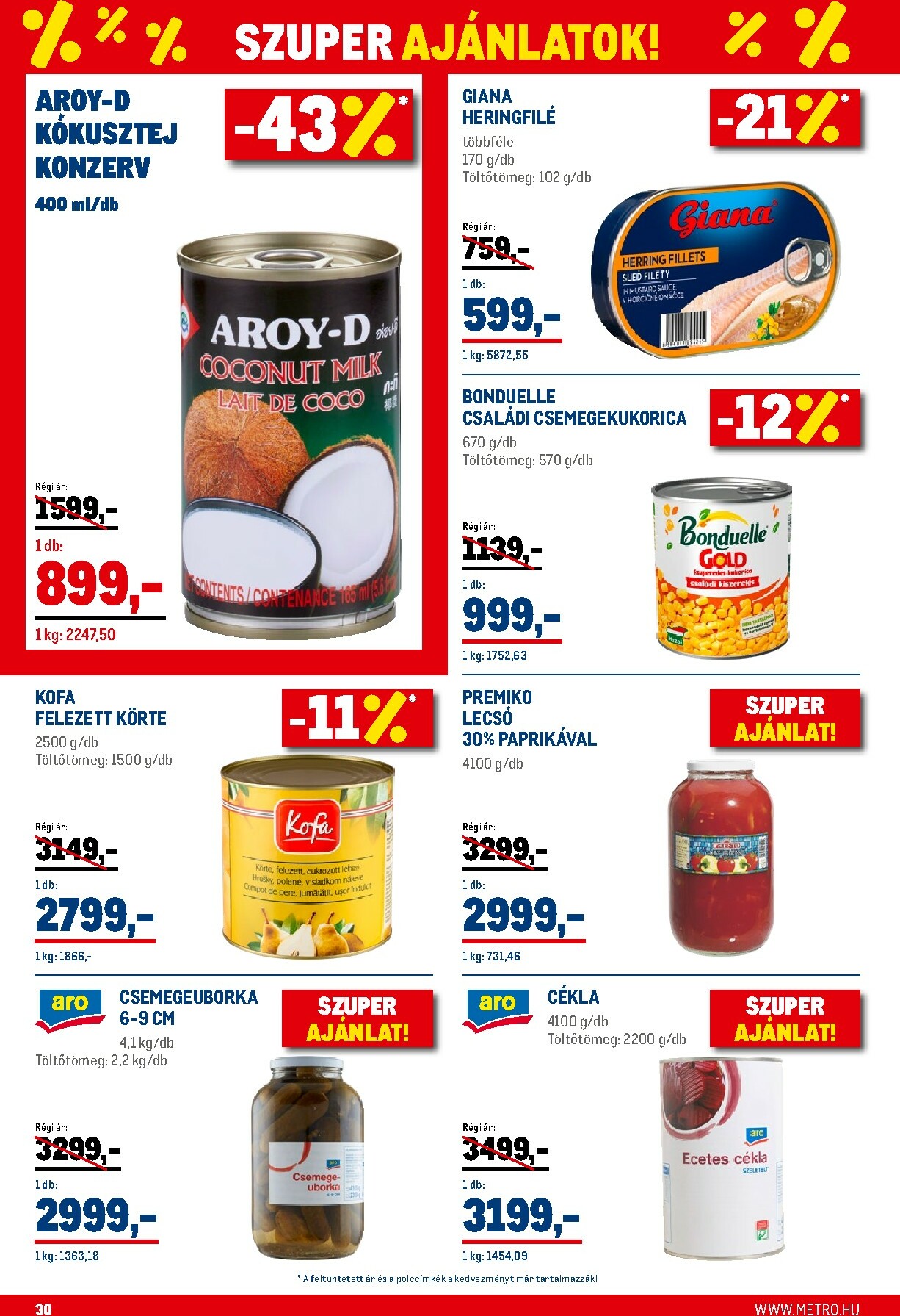 metro - Metro akciós újság, érvényes 2026.02.01. - 2026.02.28. - page: 30