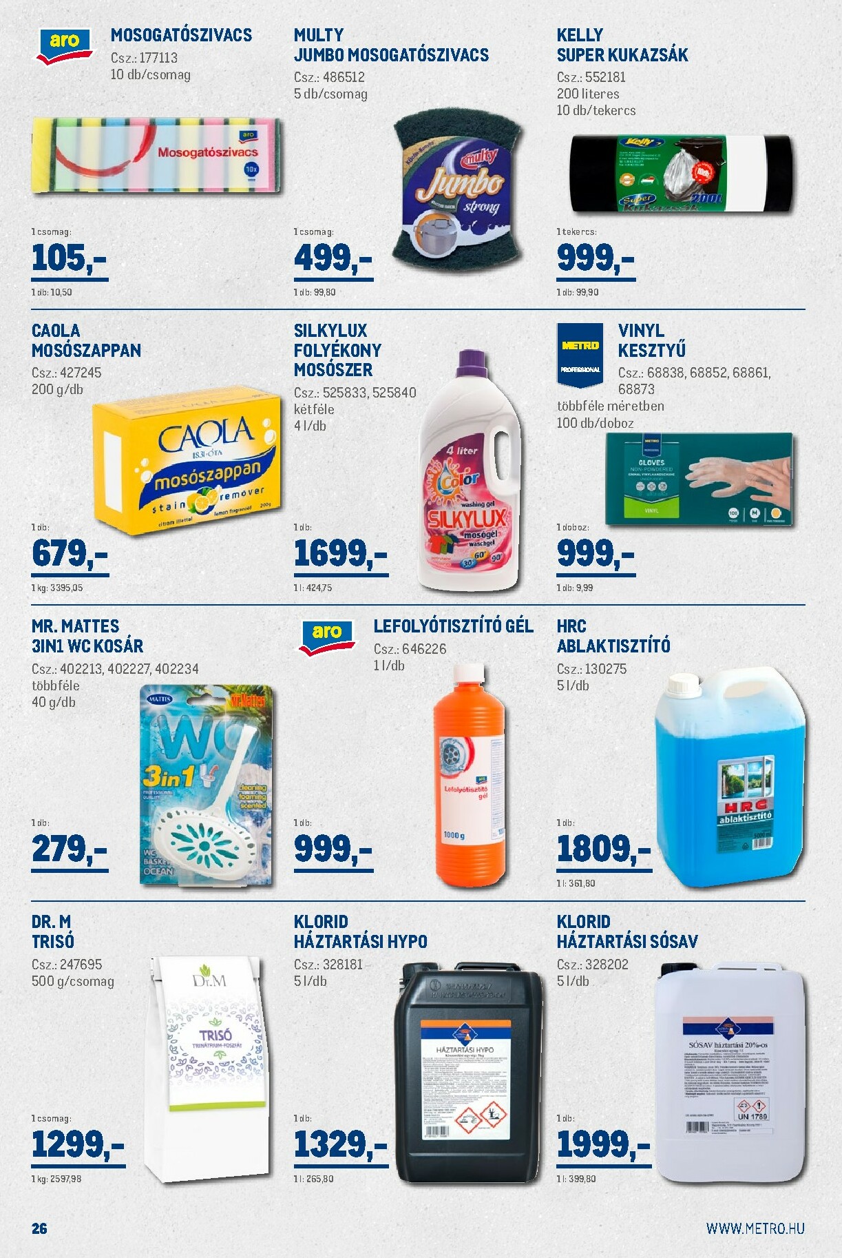 metro - Metro - Nagy Ajánlatok Kiskereskedőknak akciós újság, érvényes 2026.02.01. - 2026.02.28. - page: 26