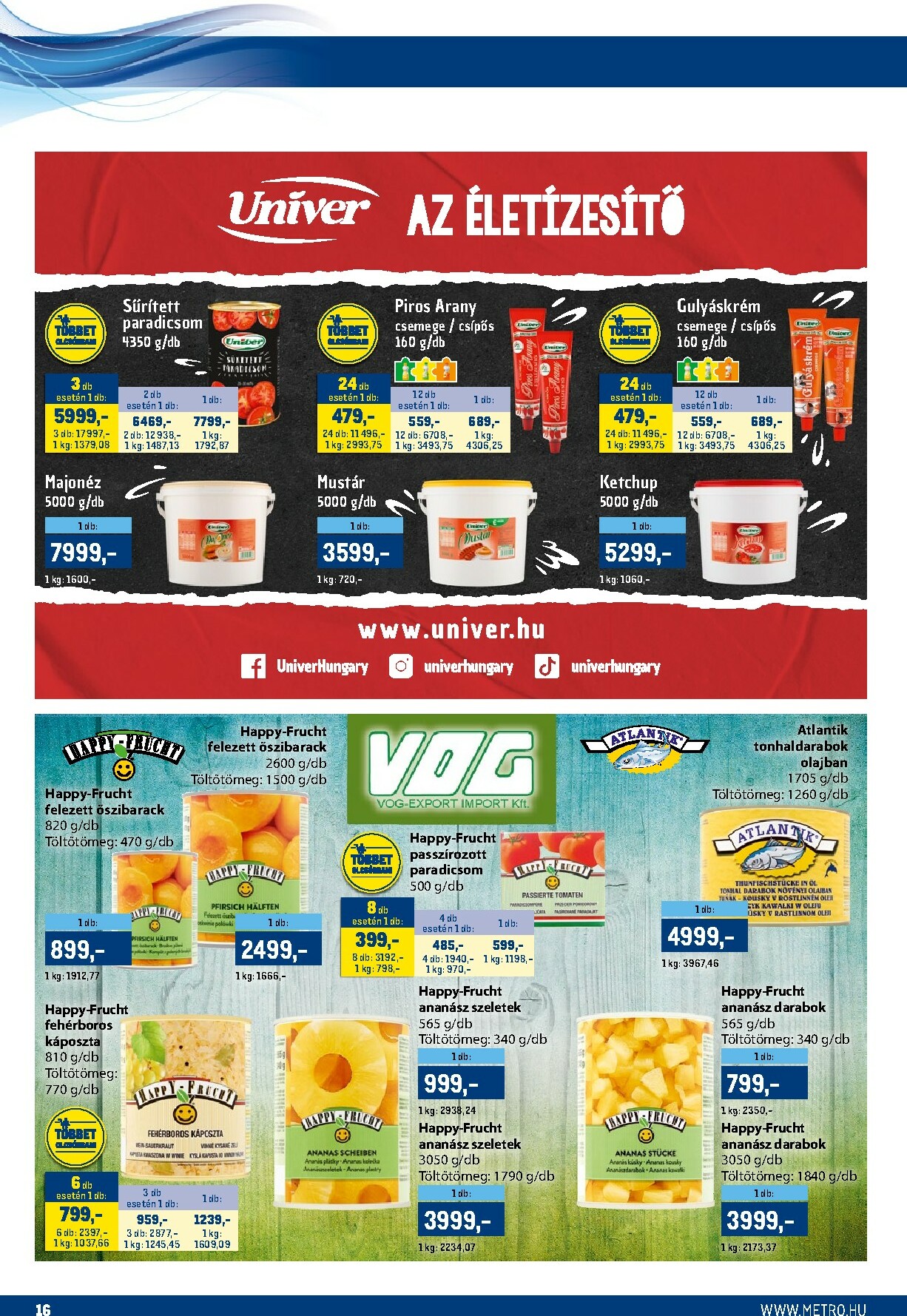 metro - Metro - Márkák katalógus akciós újság, érvényes 2026.02.01. - 2026.02.14. - page: 16
