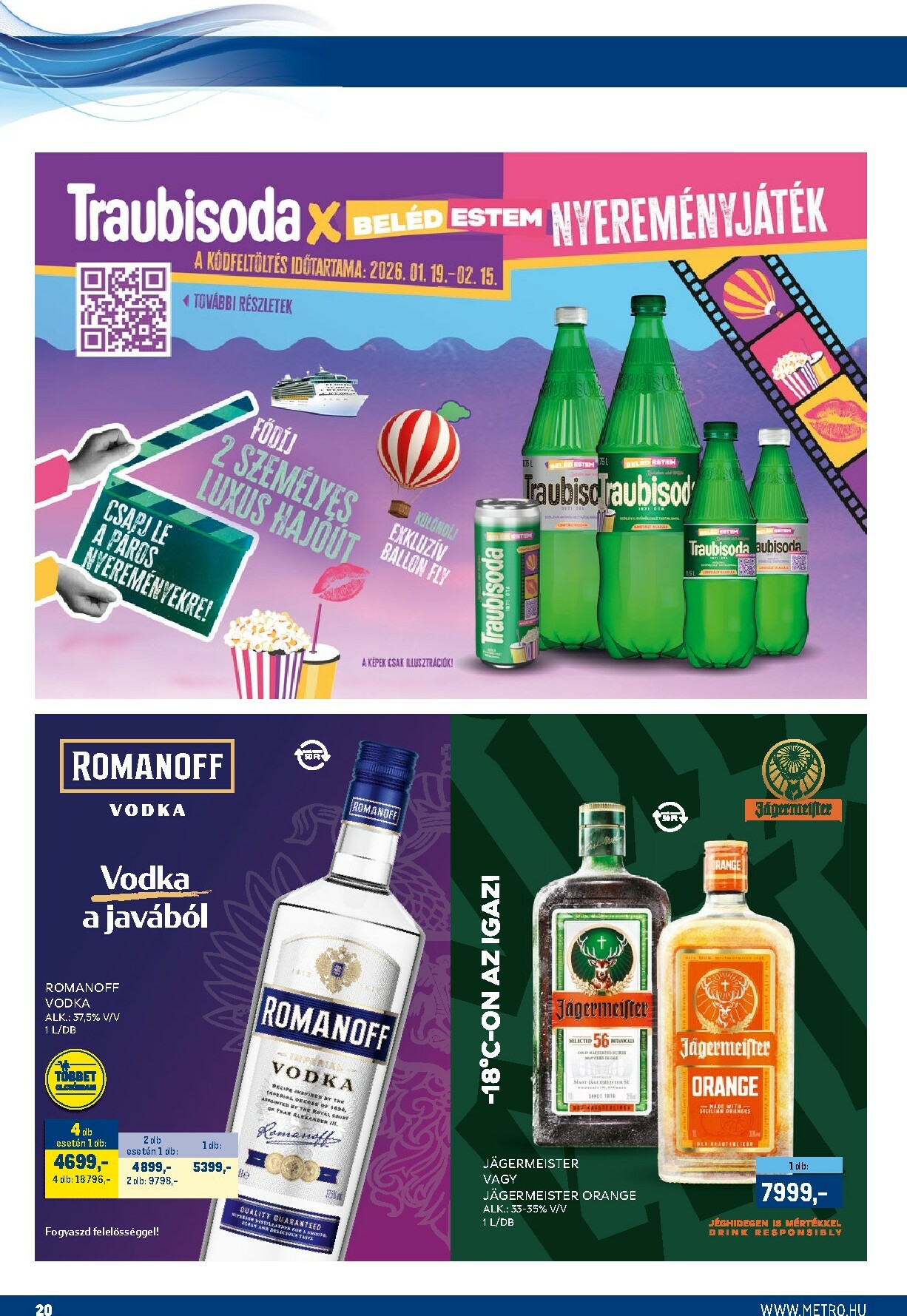 metro - Metro - Márkák katalógus akciós újság, érvényes 2026.02.01. - 2026.02.14. - page: 20