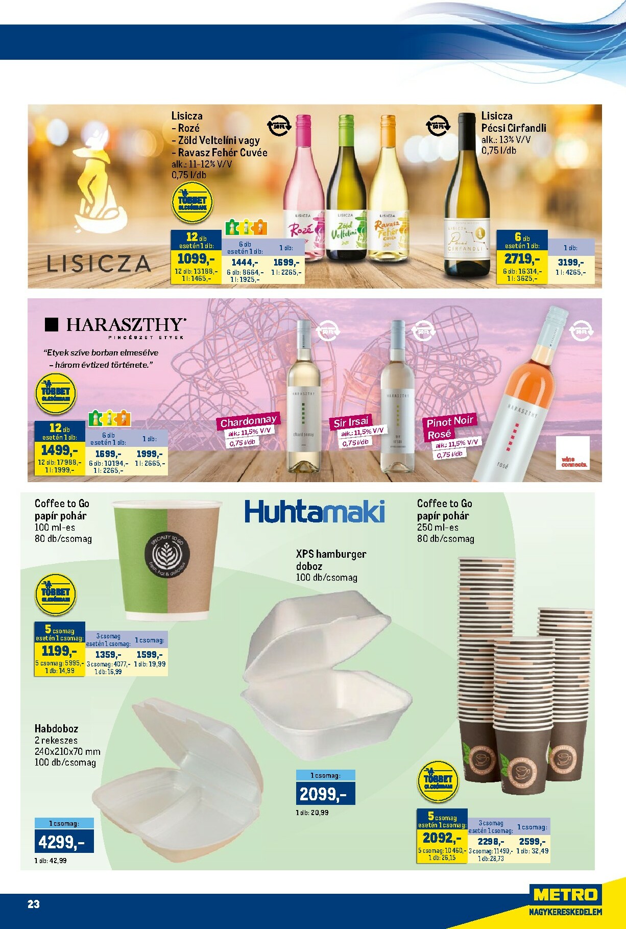 metro - Metro - Márkák katalógus akciós újság, érvényes 2026.02.01. - 2026.02.14. - page: 23