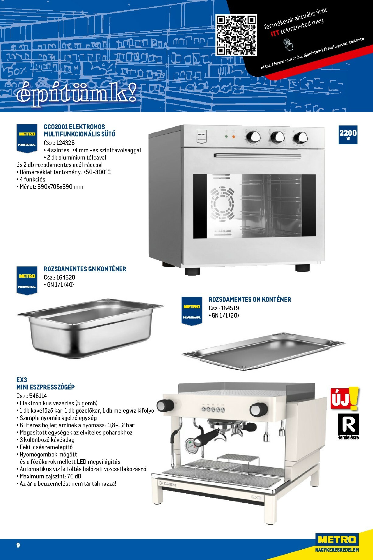 metro - Metro - Ajánlataink kiskereskedőknek akciós újság, érvényes 2025.03.01. - 2026.03.31. - page: 9