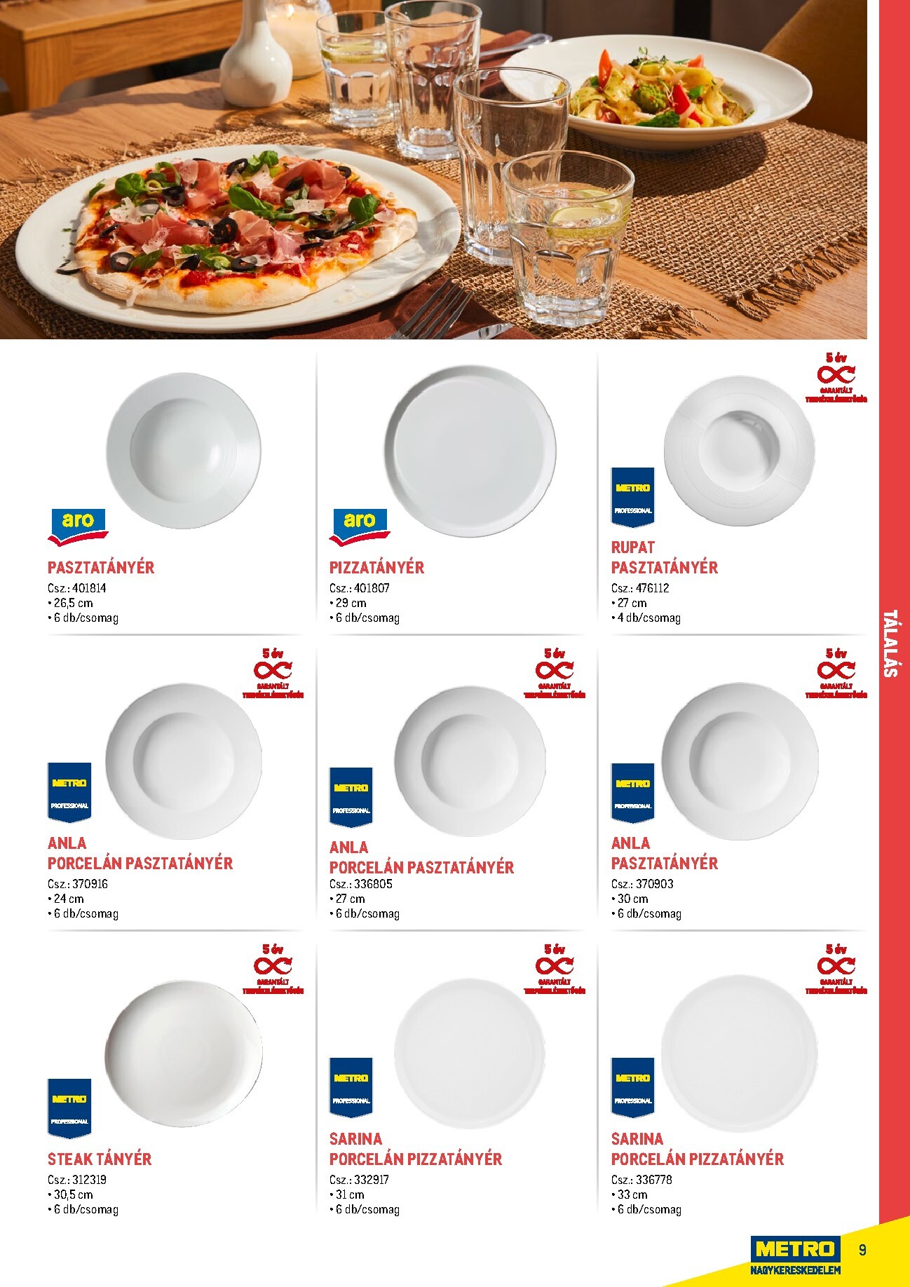 metro - Metro - Gasztro konyha katalógus akciós újság, érvényes 2026.02.18. - 2026.05.31. - page: 9