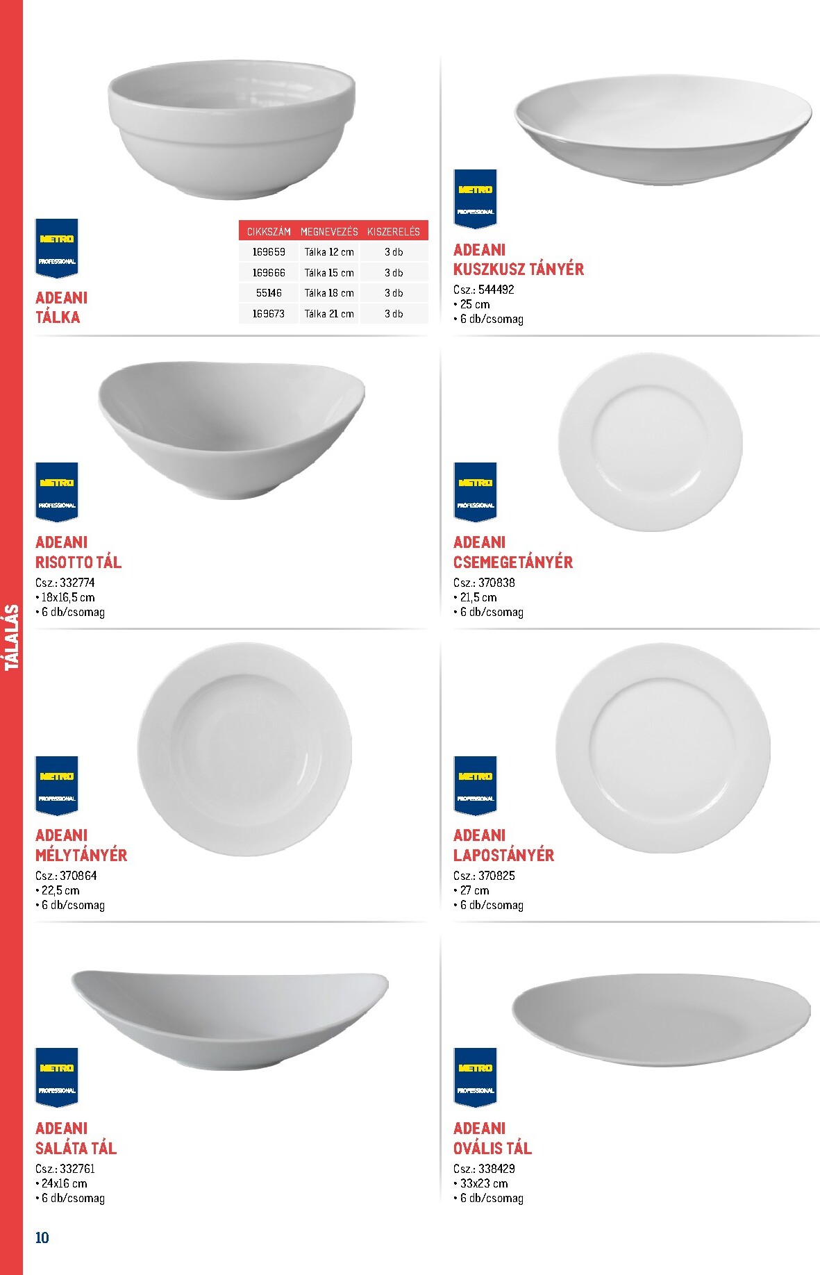 metro - Metro - Gasztro konyha katalógus akciós újság, érvényes 2026.02.18. - 2026.05.31. - page: 10