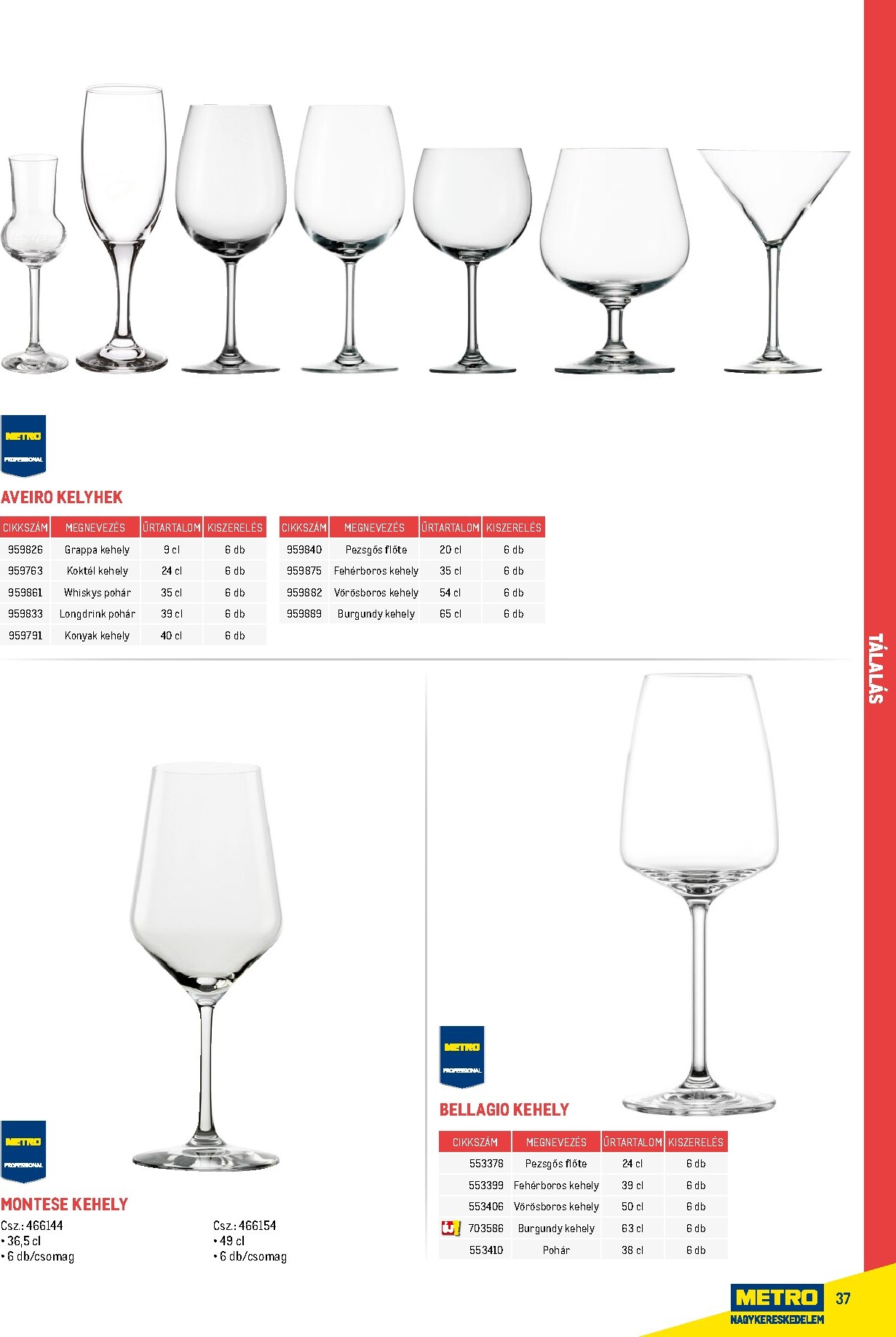 metro - Metro - Gasztro konyha katalógus akciós újság, érvényes 2026.02.18. - 2026.05.31. - page: 37