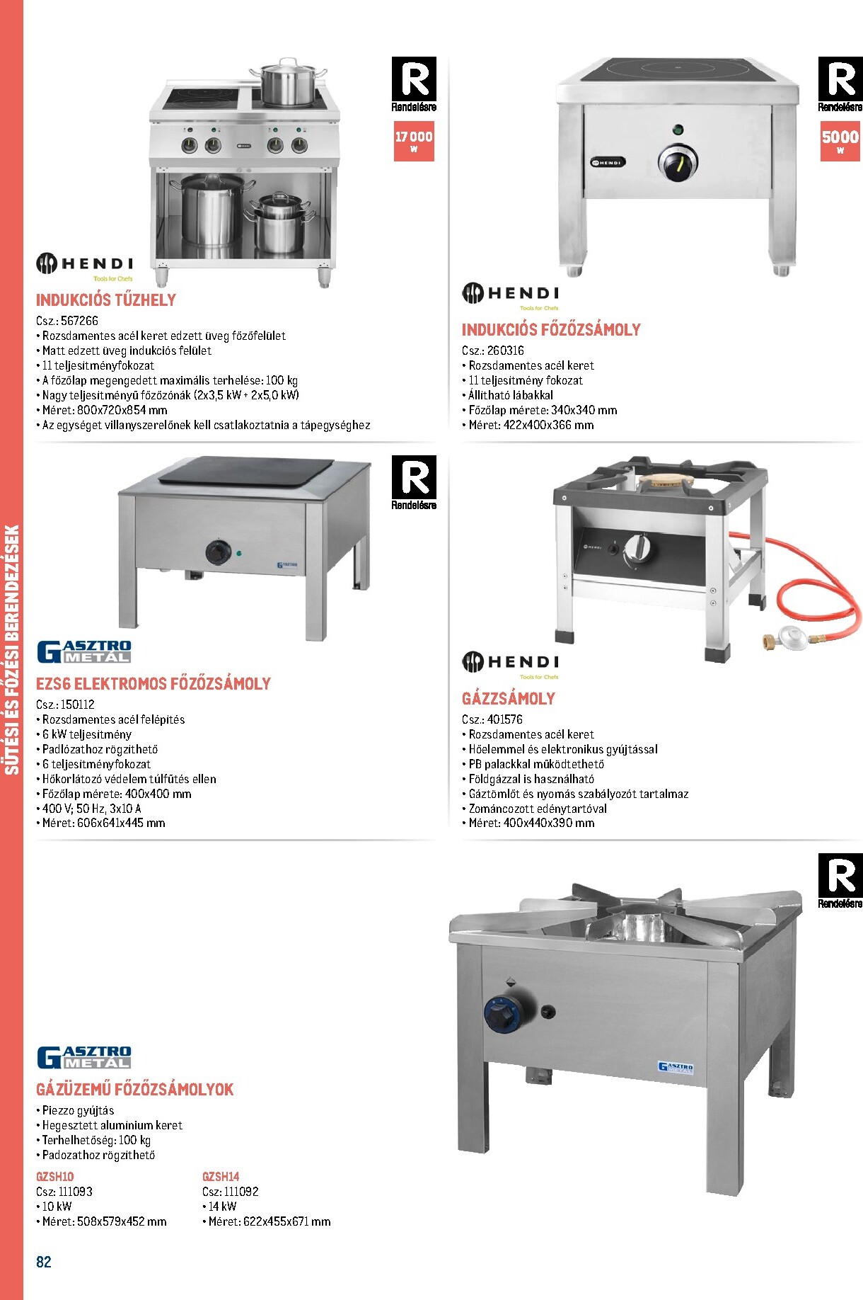 metro - Metro - Gasztro konyha katalógus akciós újság, érvényes 2026.02.18. - 2026.05.31. - page: 82