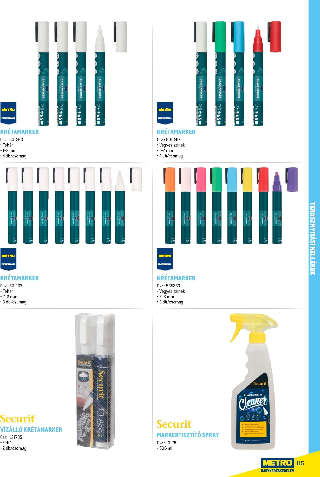 metro - Metro - Gasztro konyha katalógus akciós újság, érvényes 2026.02.18. - 2026.05.31. - page: 115