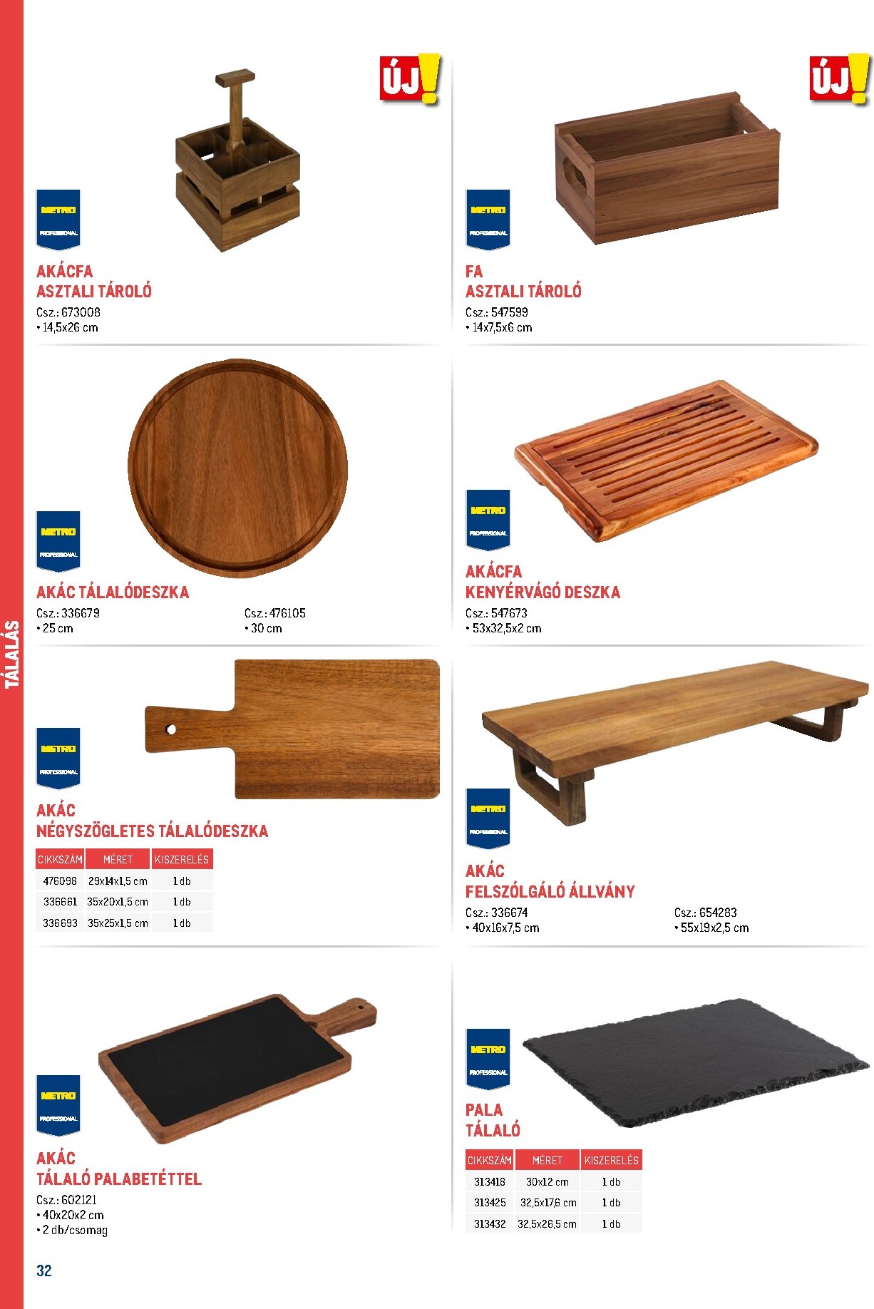 metro - Metro - Gasztro konyha katalógus akciós újság, érvényes 2026.02.18. - 2026.05.31. - page: 32