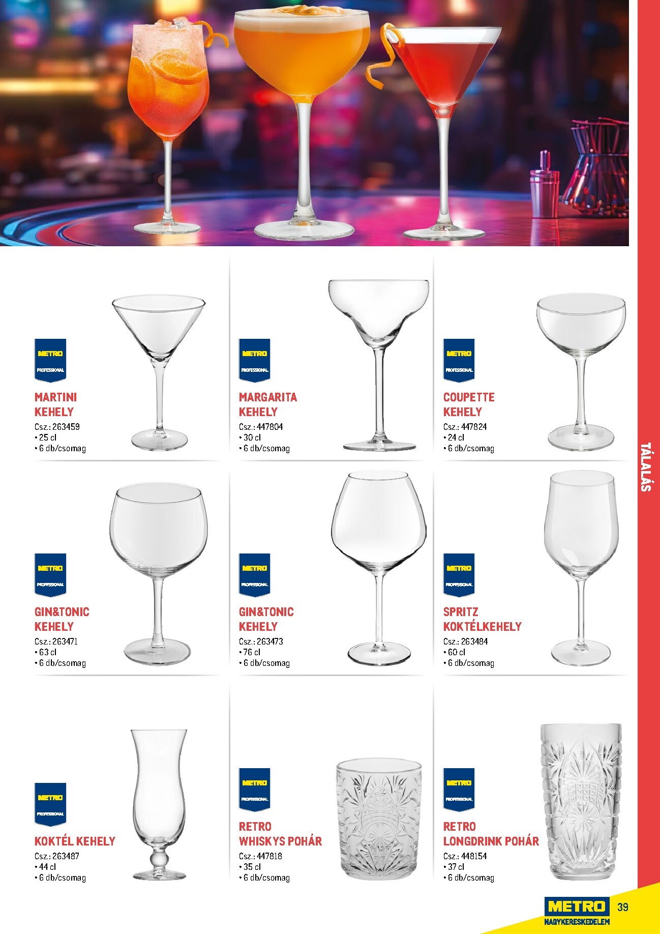 metro - Metro - Gasztro konyha katalógus akciós újság, érvényes 2026.02.18. - 2026.05.31. - page: 39